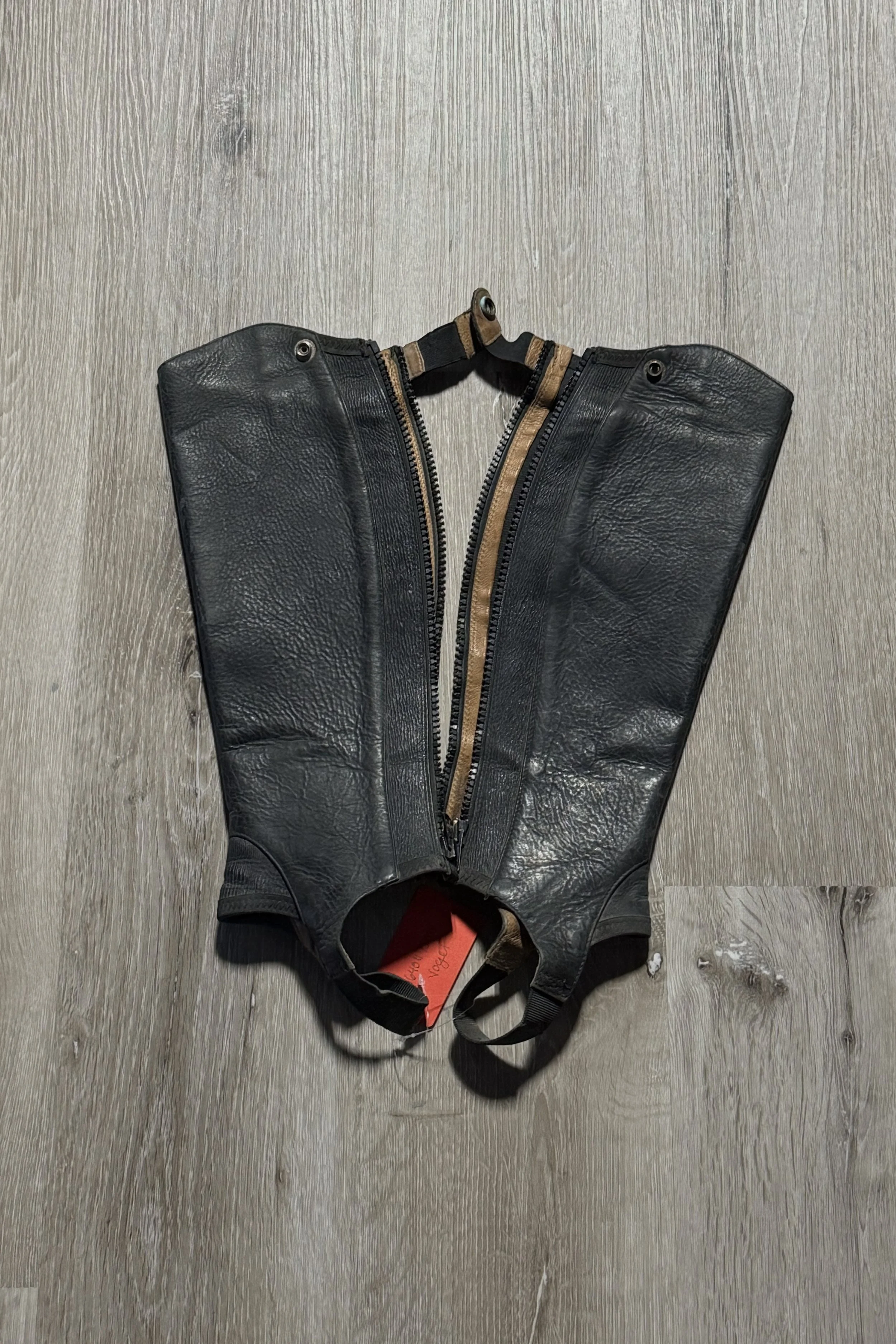 Ariat Close Contact Half Chaps In Black - XS