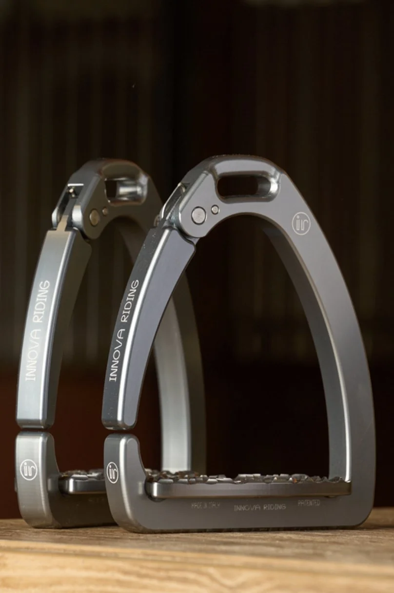 Innova Olympia Classic Safety Stirrup In Silver By Tech Stirrups - ADULT