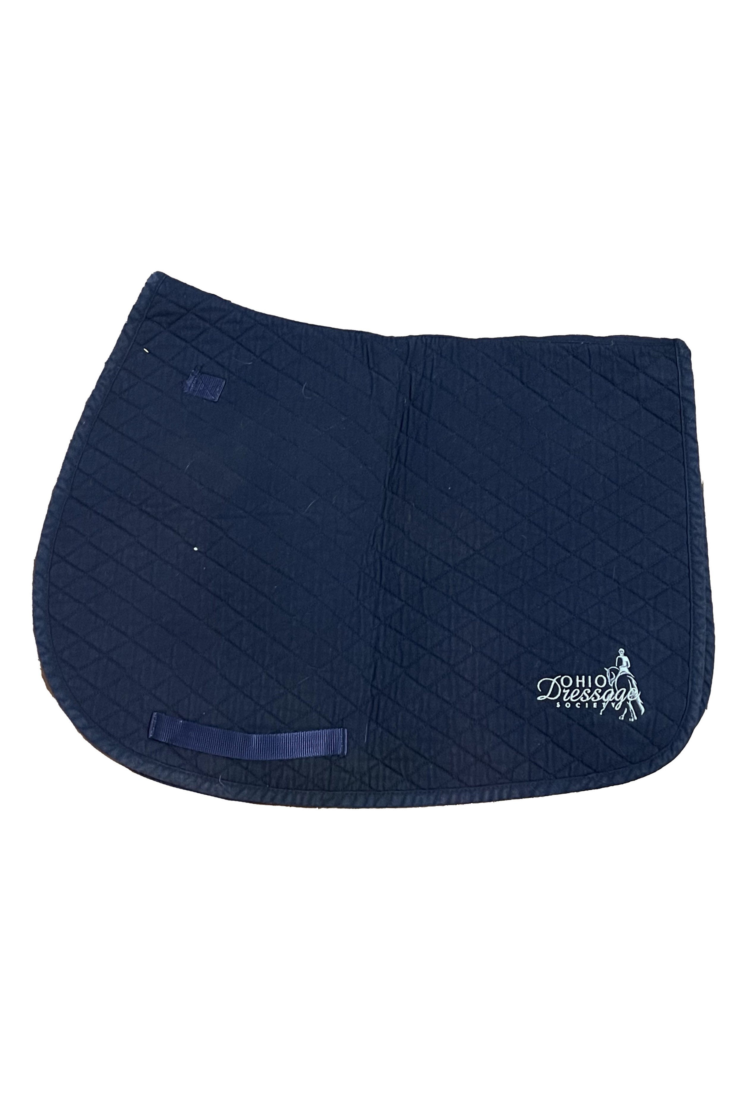 Tuff Rider Quilted Saddle Pad In Navy - All Purpose - 2nd Round Equestrian