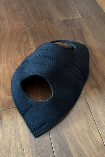 Neoprene Head Bumper In Black - Horse