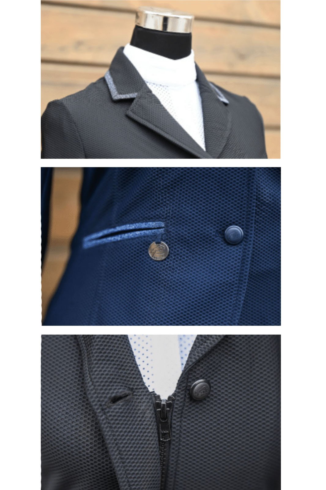 JUMP'IN AIRTEC Lady Competition Jacket In Navy - 2nd Round Equestrian
