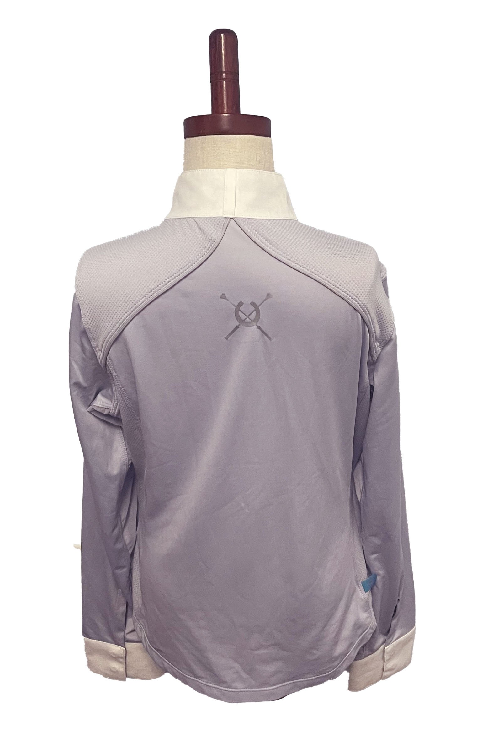 Chestnut Bay Staycool Liberty Show Shirt In Westeria - Kids Large - 2nd Round Equestrian