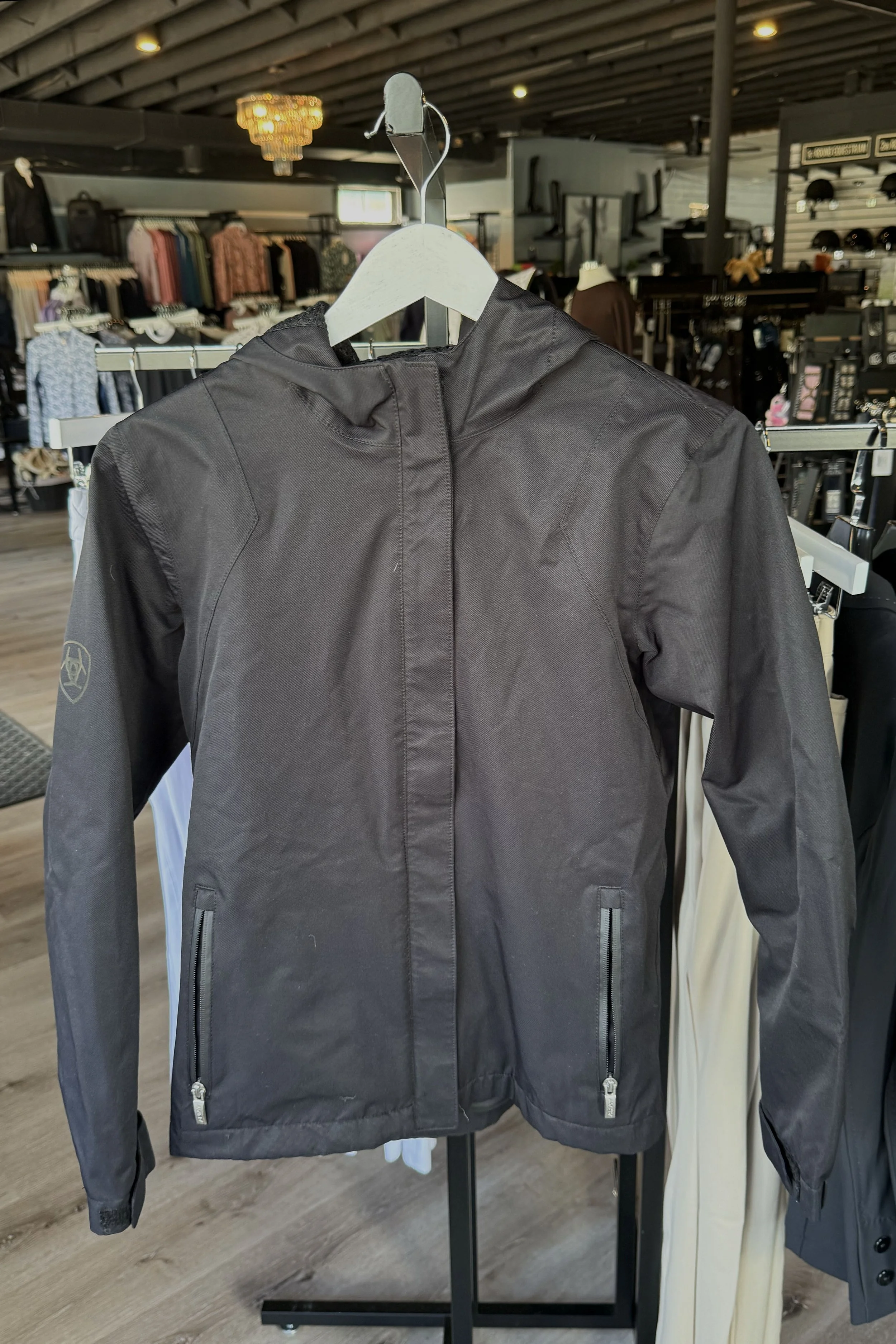 Ariat Spector H2O Jacket In Black - Kids XL