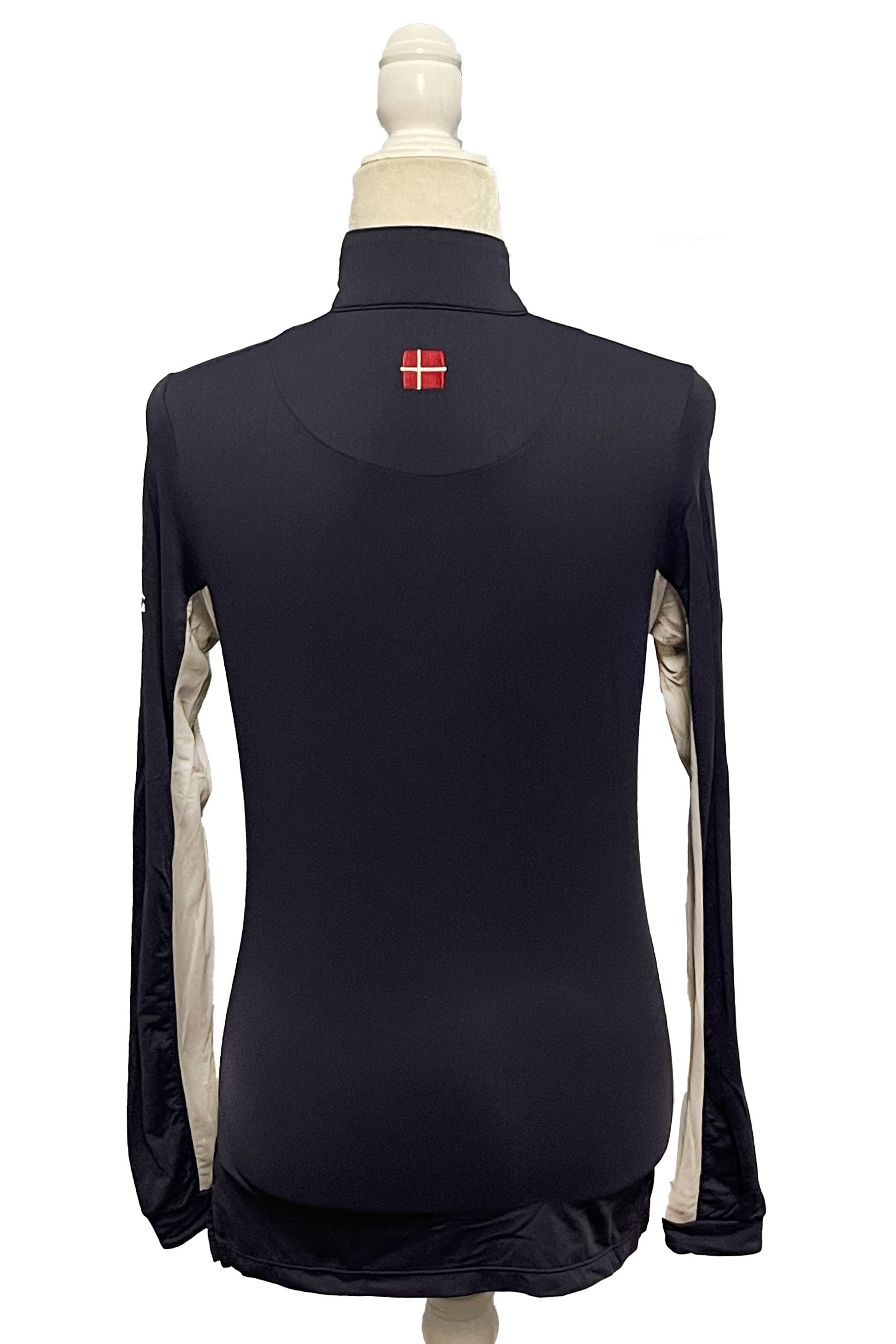 Kastel Charlotte Long Sleeve Sunshirt In Navy/Red/White - Small - 2nd Round Equestrian