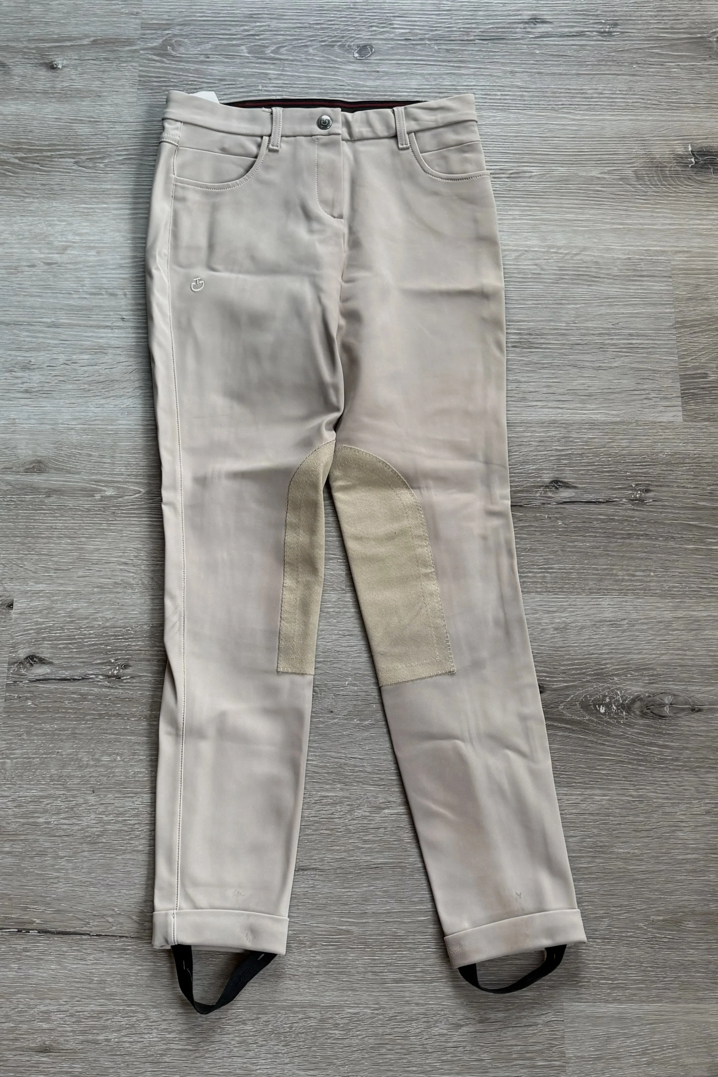 Cavalleria Toscana Show Jods In Tan - Kids 14