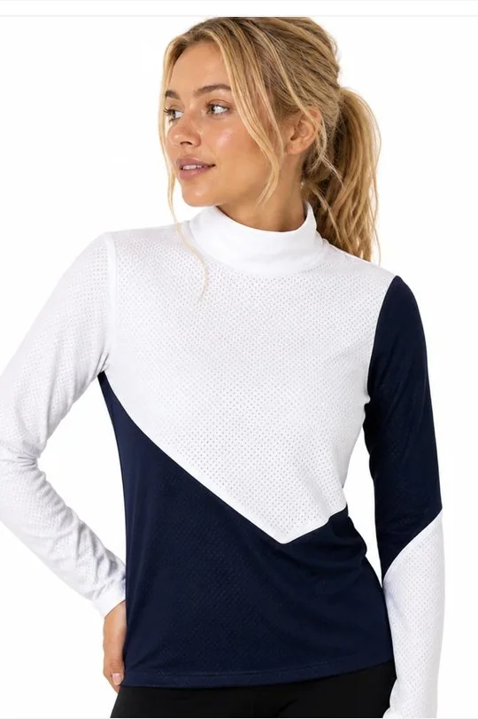 MILLBROOK The Ascent Contoured Top In Midnight Navy