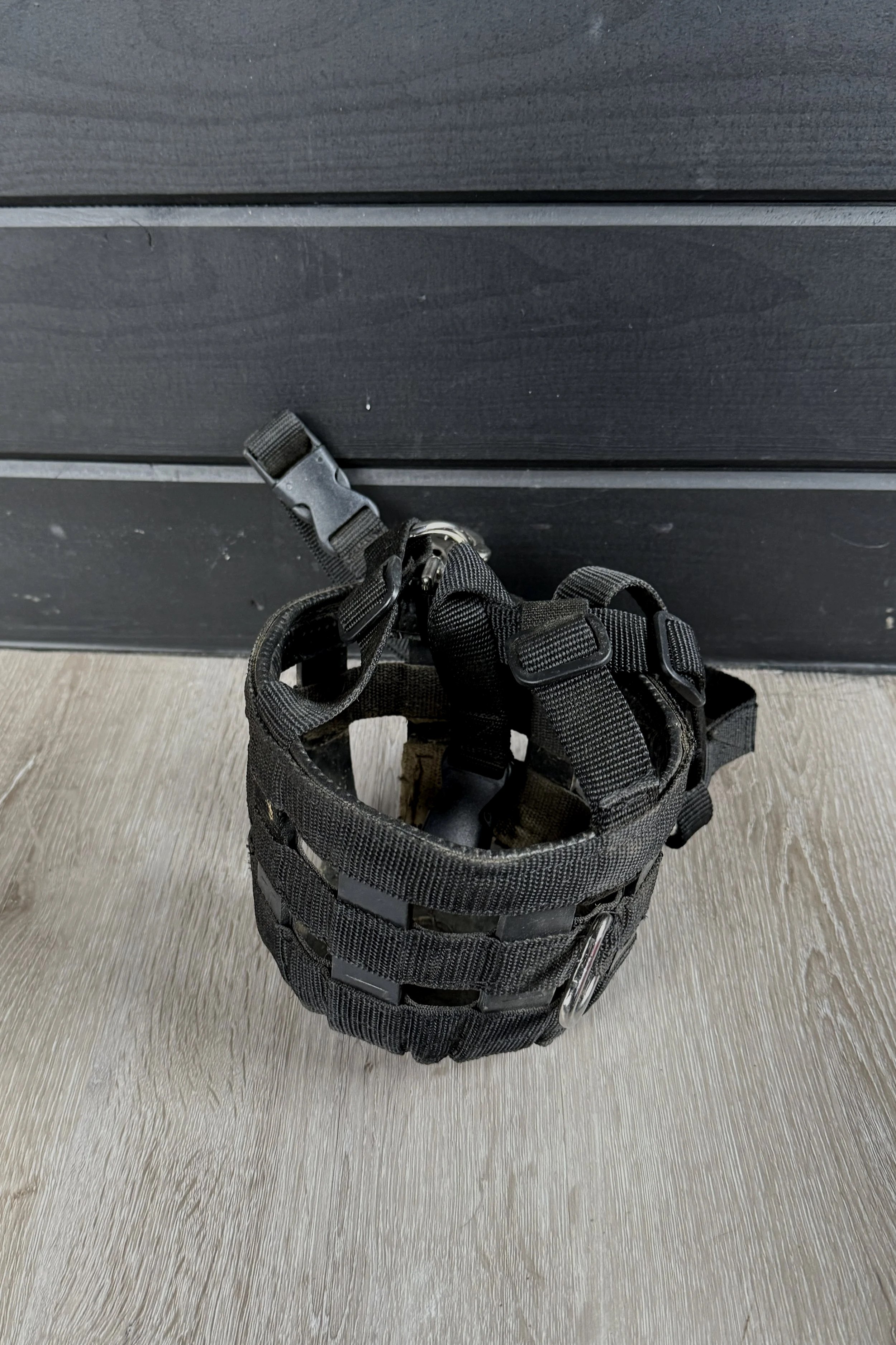 Best Friend Deluxe Grazing Muzzle In Black - Mini