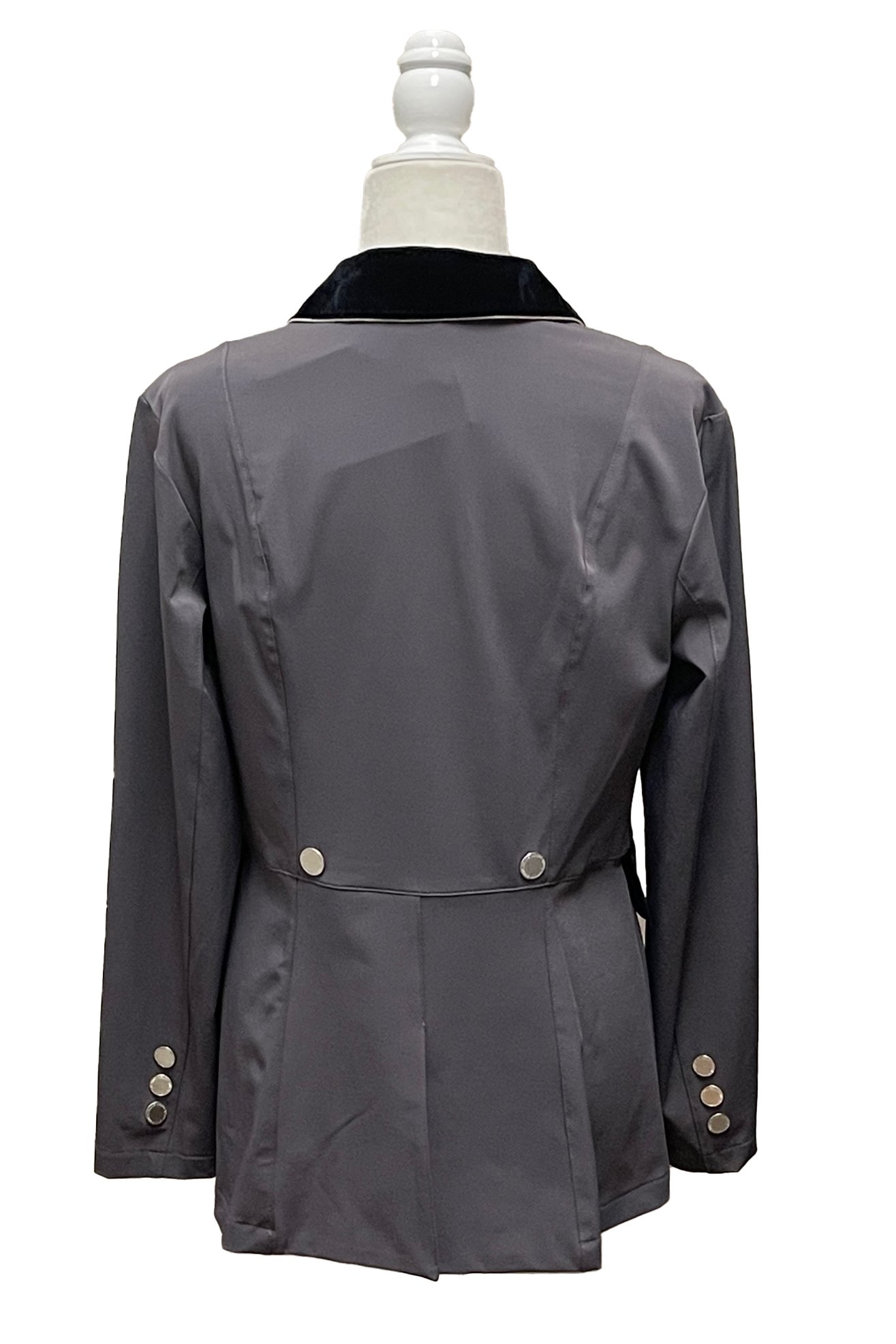 Arista Modern Dressage Show Coat In Grey With Black - Large — 2nd Round ...