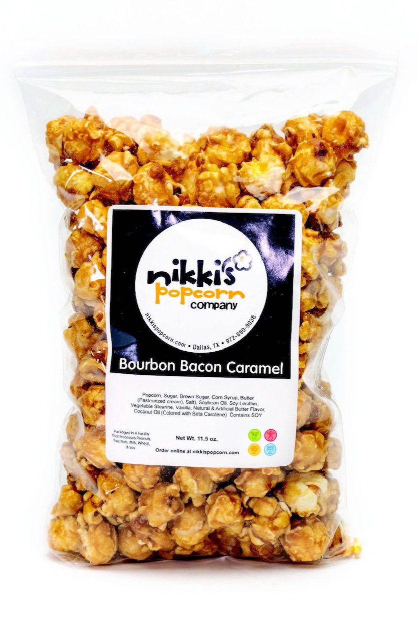 Nikki's Popcorn Company In Bourbon Bacon Caramel- 4 Cup Peg Bag — 2nd Round  Equestrian