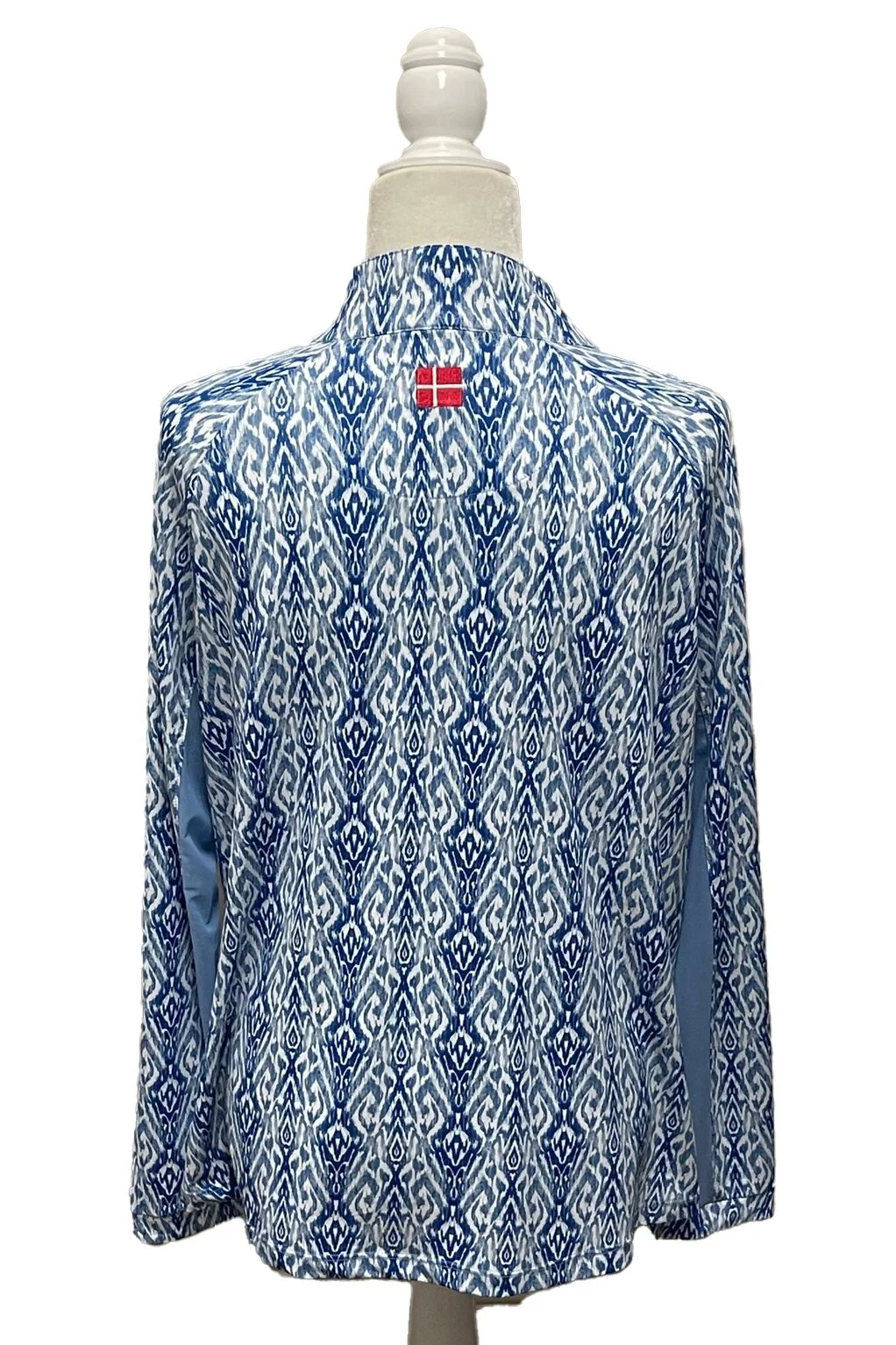 Kastel Denmark Signature 1/4 Zip Sun Shirt In Blue - 2nd Round Equestrian