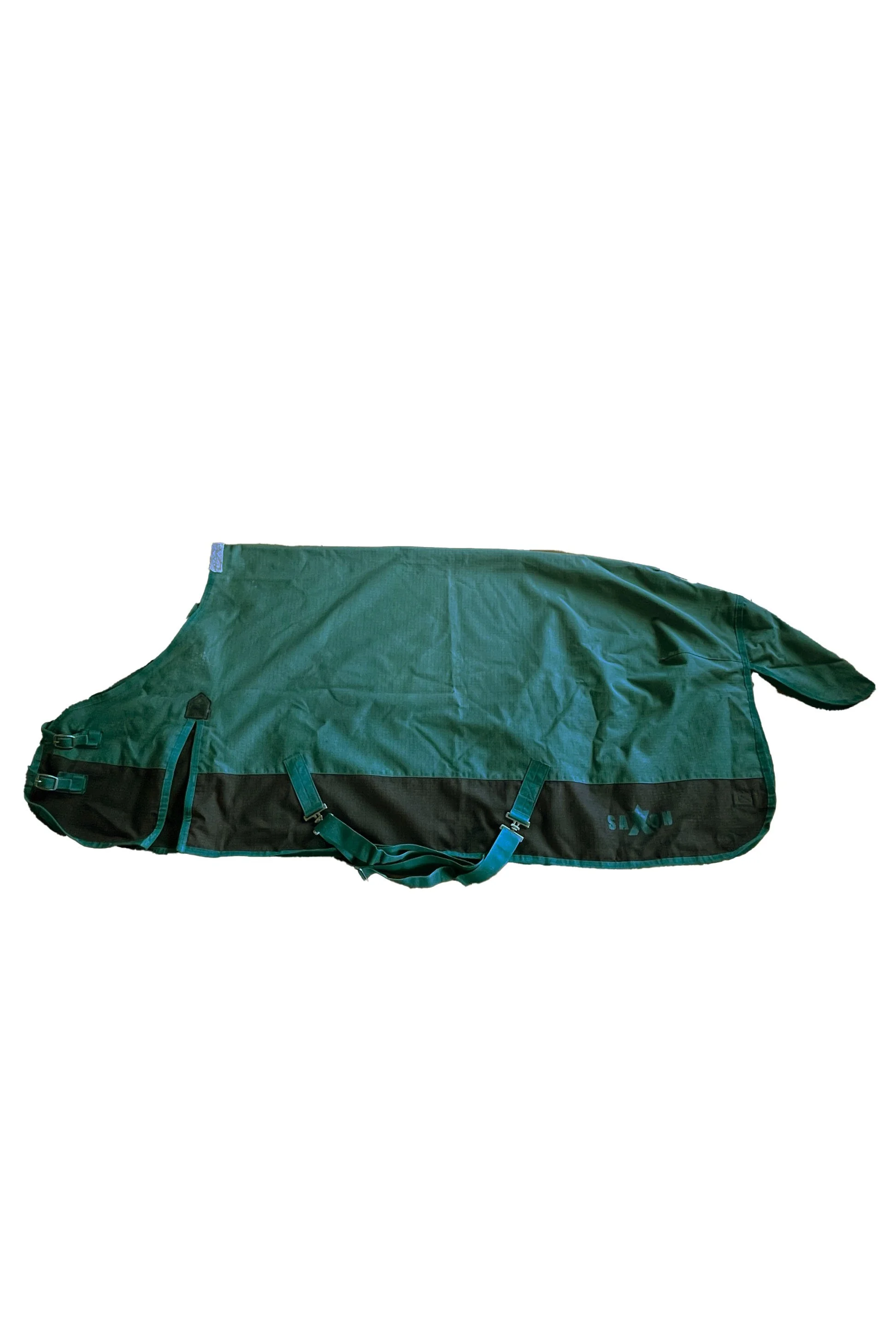 SmartPak Deluxe Stocky Fit High Neck Turnout Sheet In Navy & Merlot