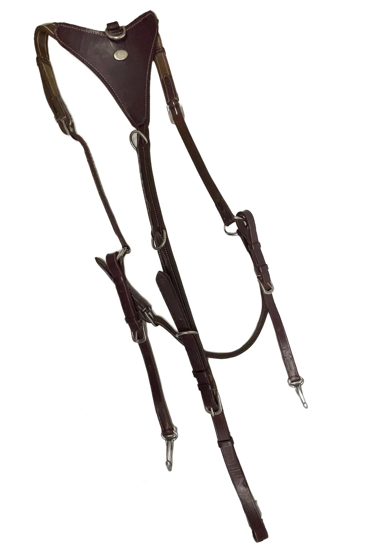 Voltaire Breastplate In Brown Horse — 2nd Round Equestrian