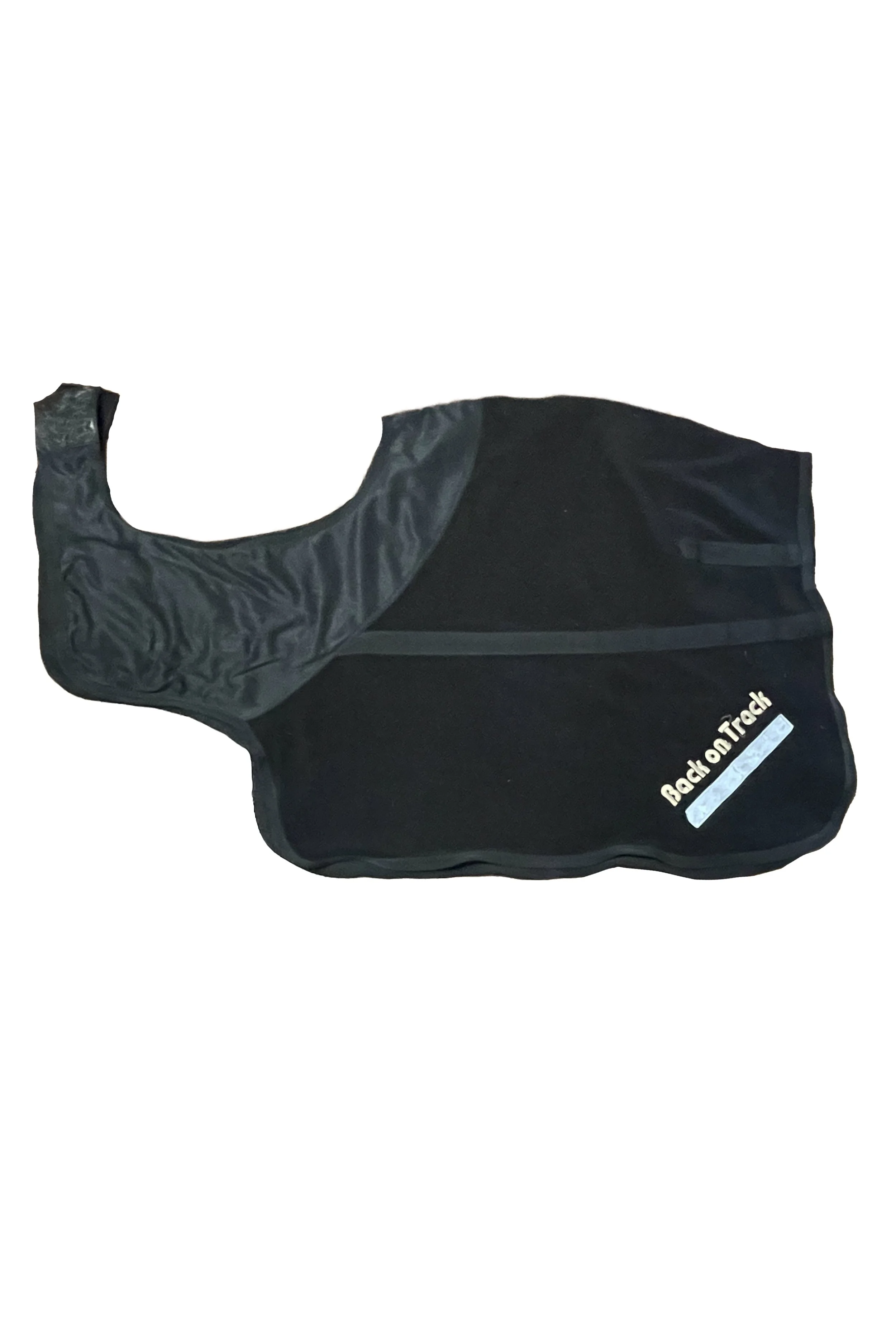 Smartpak Fleece Quarter Sheet in Merlot with Grey Trim 81 — 2nd Round