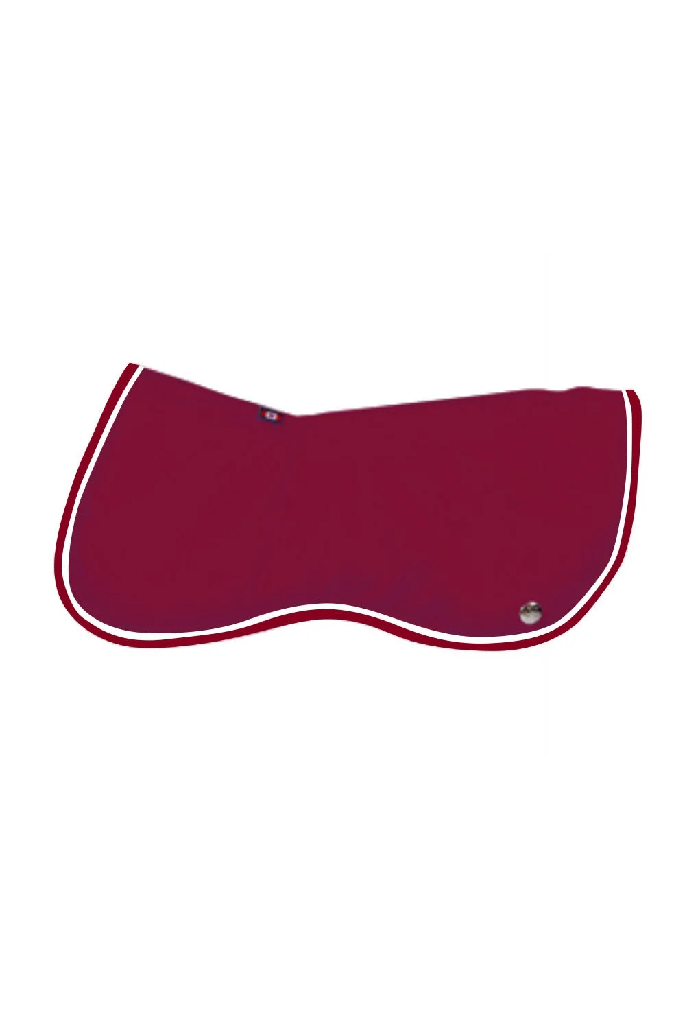 Ogilvy Jump Memory Foam Half Pad - Navy/White/Navy - Do Trot In Tack Shop