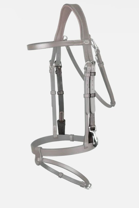 Dy'on Cheek Pieces With Snap In Brown - 2nd Round Equestrian