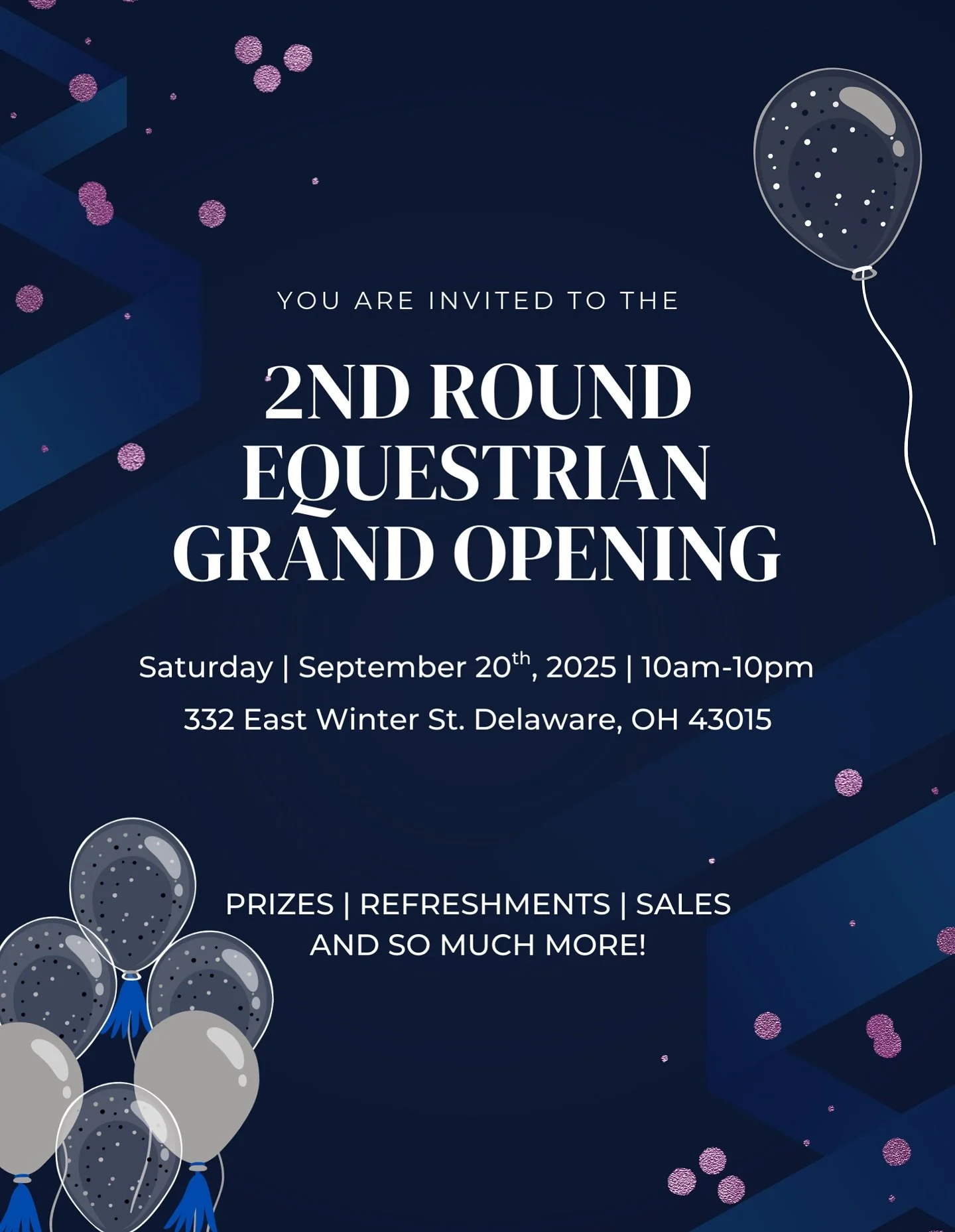 IT&rsquo;S OFFICIAL!!! 🤩
We are SO excited to announce that our BRAND new store will be opening Saturday, September 20th, 2025! We will be open from 10am to 10pm. 🎉 
This has been a long time coming, so we invite ALL of you to join us for prizes, r