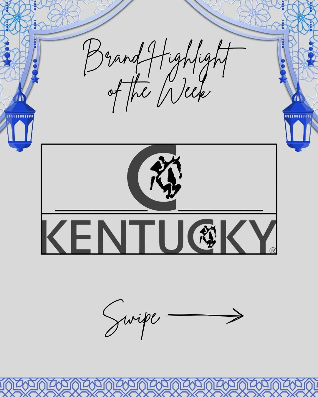 Welcome to Brand Highlight of the Week! 🤩
Every Wednesday we will be highlighting one of the many incredible brands we carry&hellip; and this week it&rsquo;s @kentucky_horsewear 🥳
From show clothes to grooming items to dog collars &amp; coats&helli