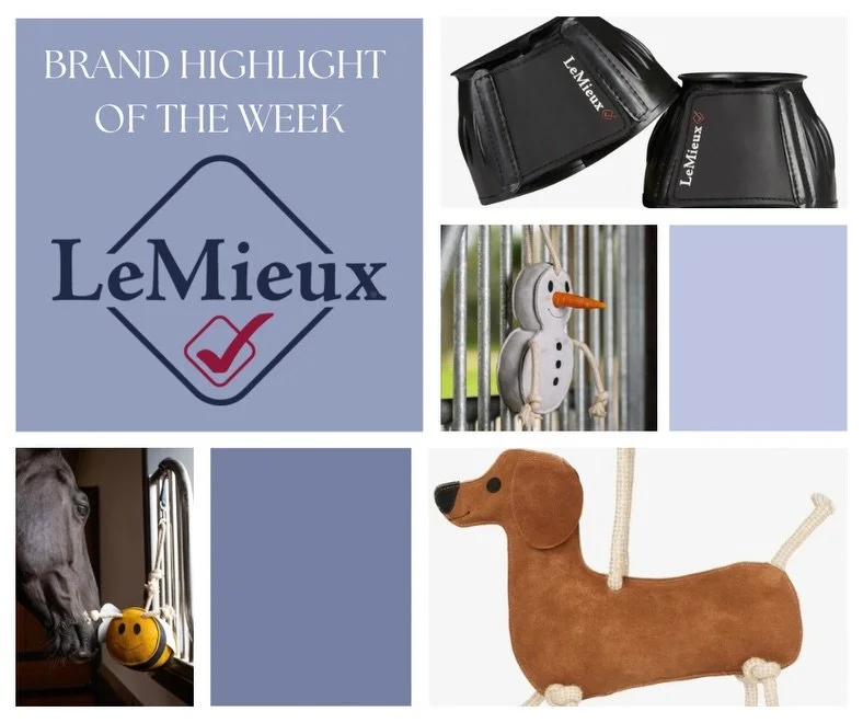 ✨ Brand Highlight of the Week: LeMieux ✨
This week&rsquo;s brand spotlight goes to @lemieuxproductsofficial 🔥
Iconic colors, top-tier quality, and designs made for riders who demand more. If it&rsquo;s in your tack room, you know you&rsquo;re riding
