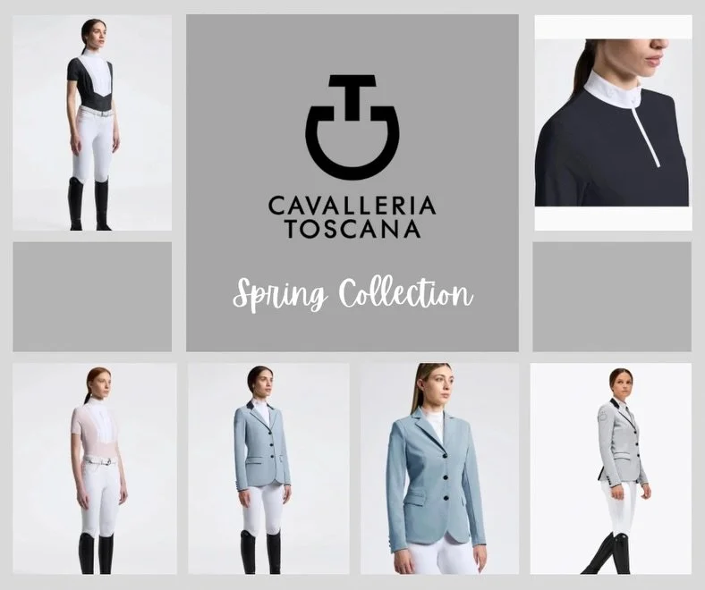 Step into spring with effortless elegance 🌿✨
The new @cavalleriatoscana Spring Collection has arrived! 🤩
Featuring fresh seasonal colors, lightweight technical fabrics, and the signature style you love in and out of the saddle.
From polished show l
