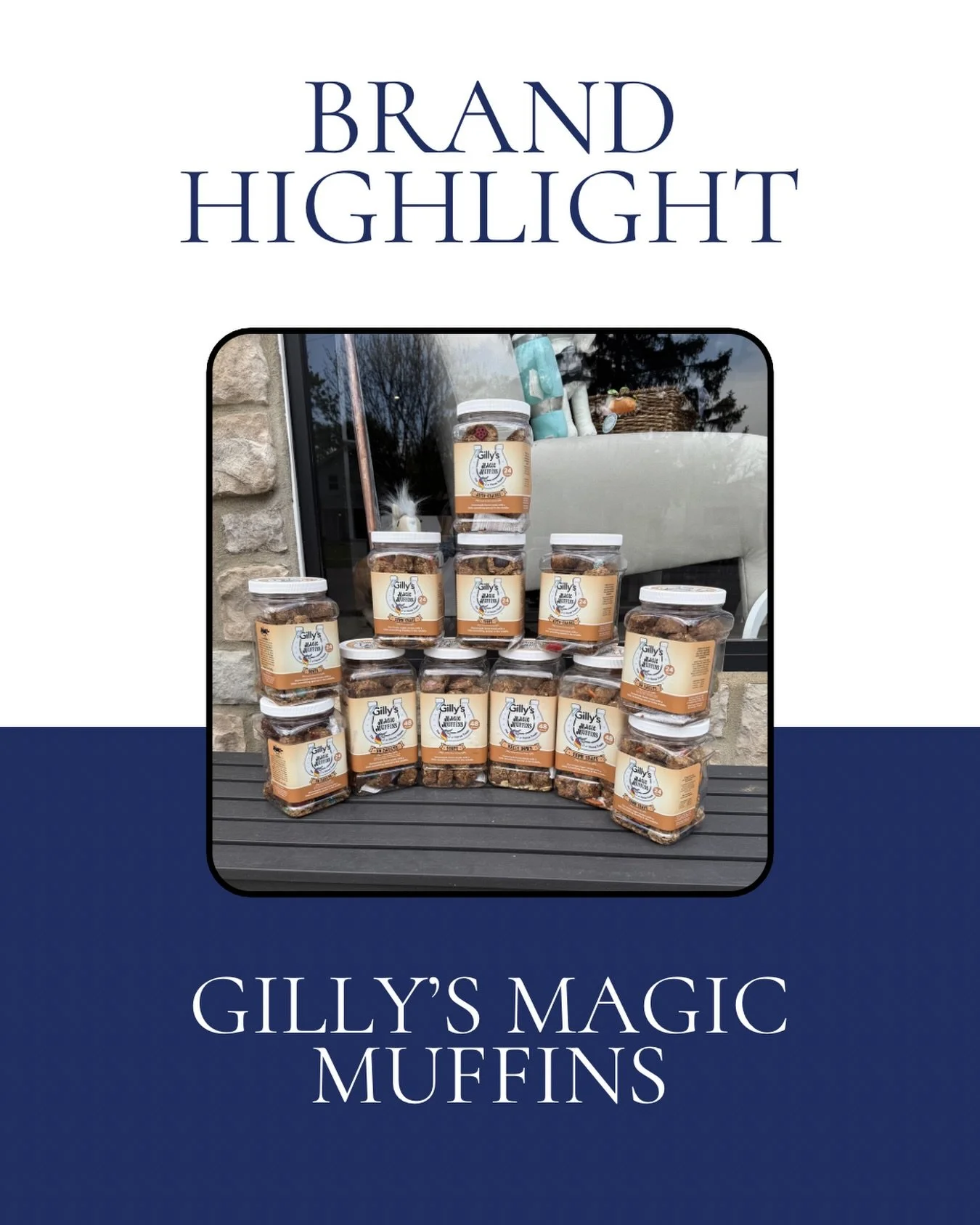 Fresh, fun, and a little bit magical ✨
We&rsquo;re shining the spotlight on Gilly&rsquo;s Magic Muffins!
The ultimate treat your horse will love just as much as you do. Made with care and packed with goodness, these muffins are perfect for rewarding 