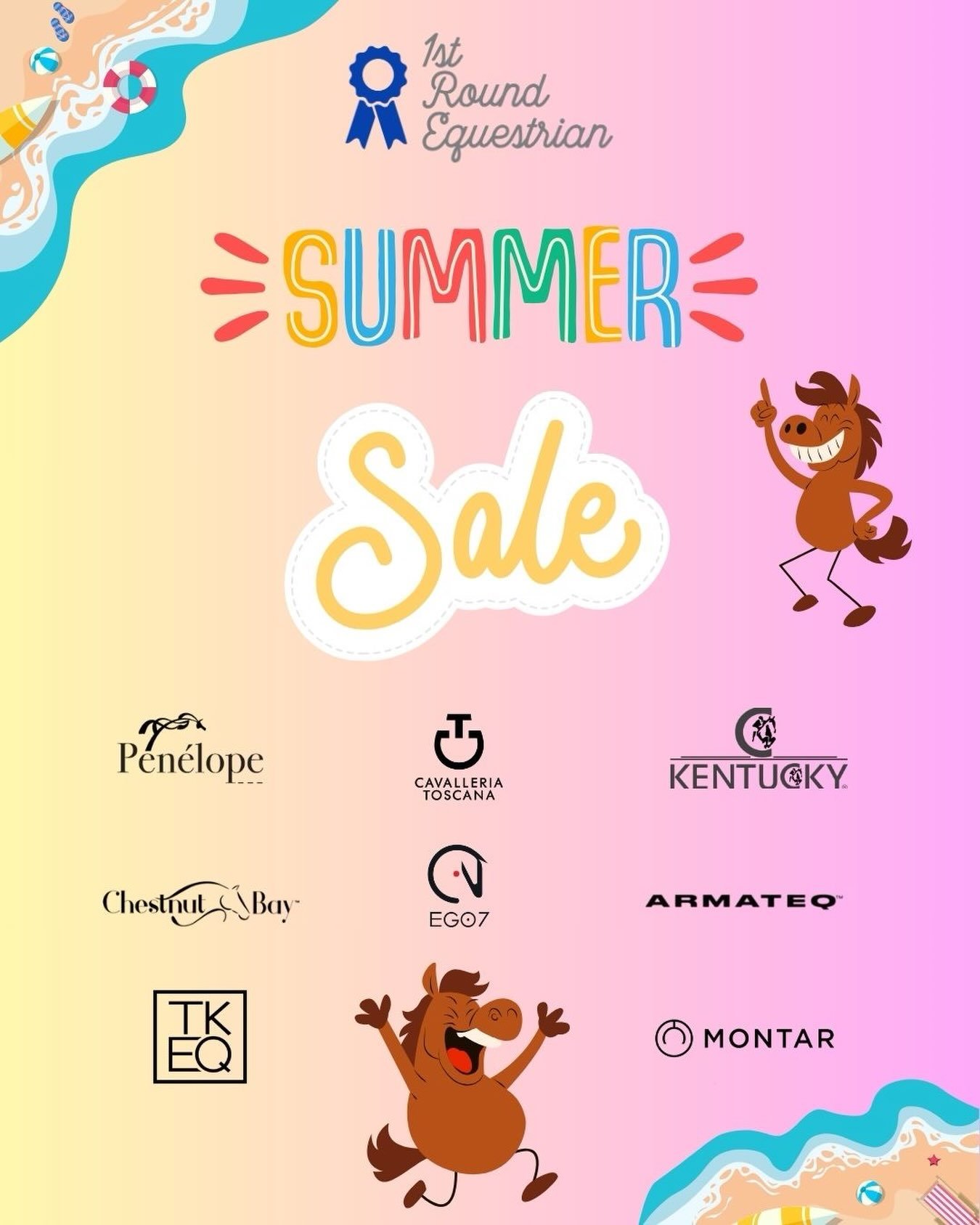 ☀️ Well, this could be dangerous&hellip; 👀🛍️

Our Summer Sale is ON! 🌴🐴

It&rsquo;s the perfect time to stock up on your equestrian favorites, find something new for the show ring, or finally grab that piece you&rsquo;ve had your eye on. 😍

✨ Su