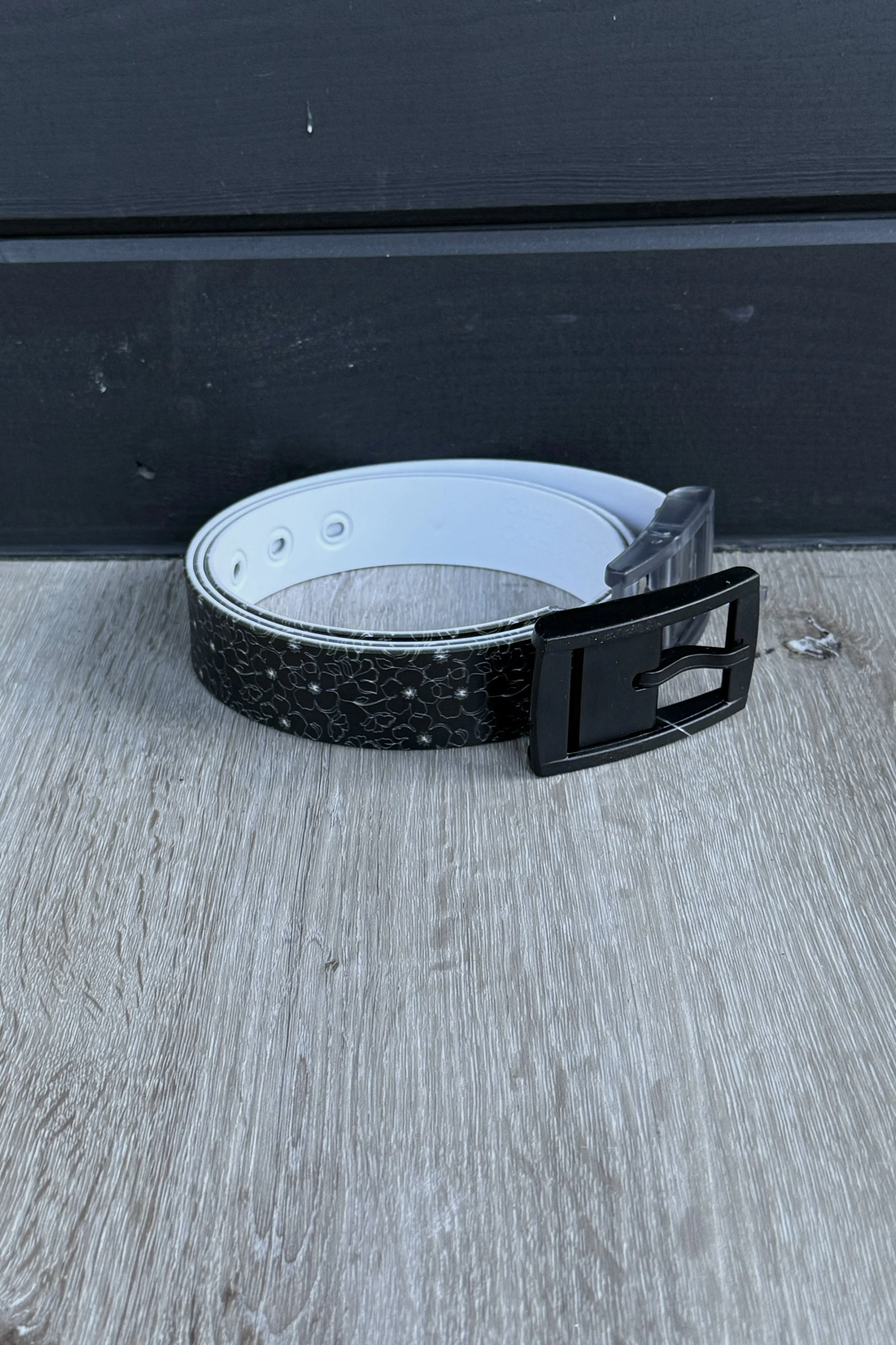 C4 Belt In Black Print - 52"
