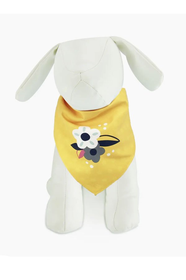 Dog & Me Pet Bandana In Sunshine Floral