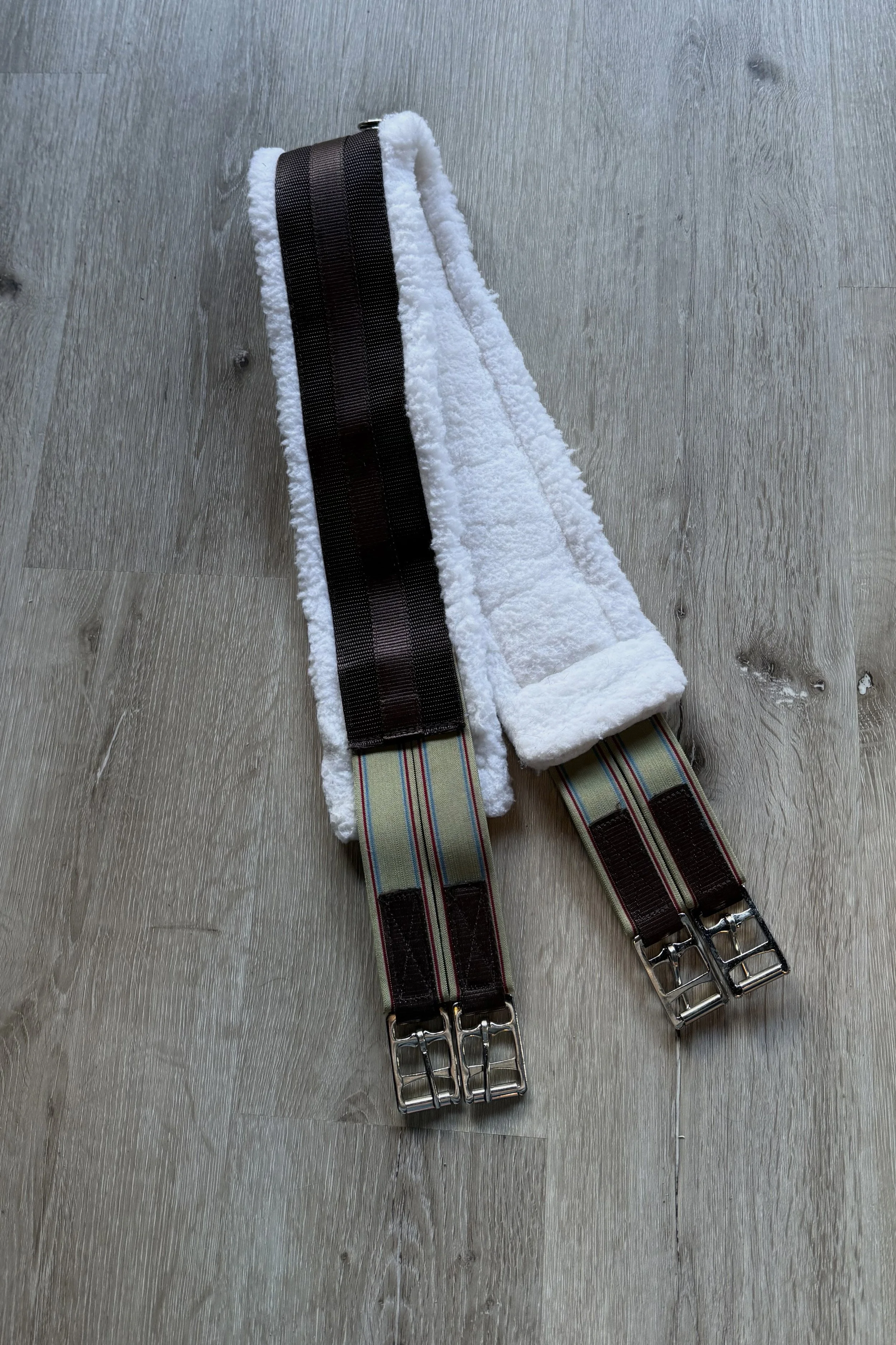 HFP Fleece Girth In Brown - 50"