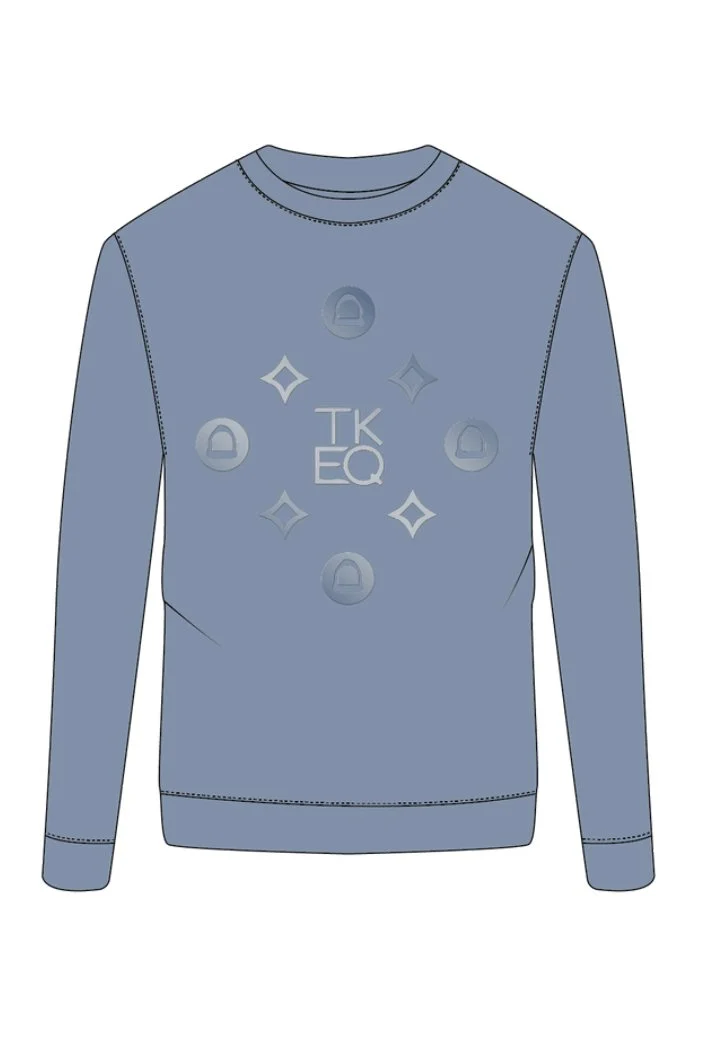 TKEQ MONOGRAM Sweatshirt In Iced Out