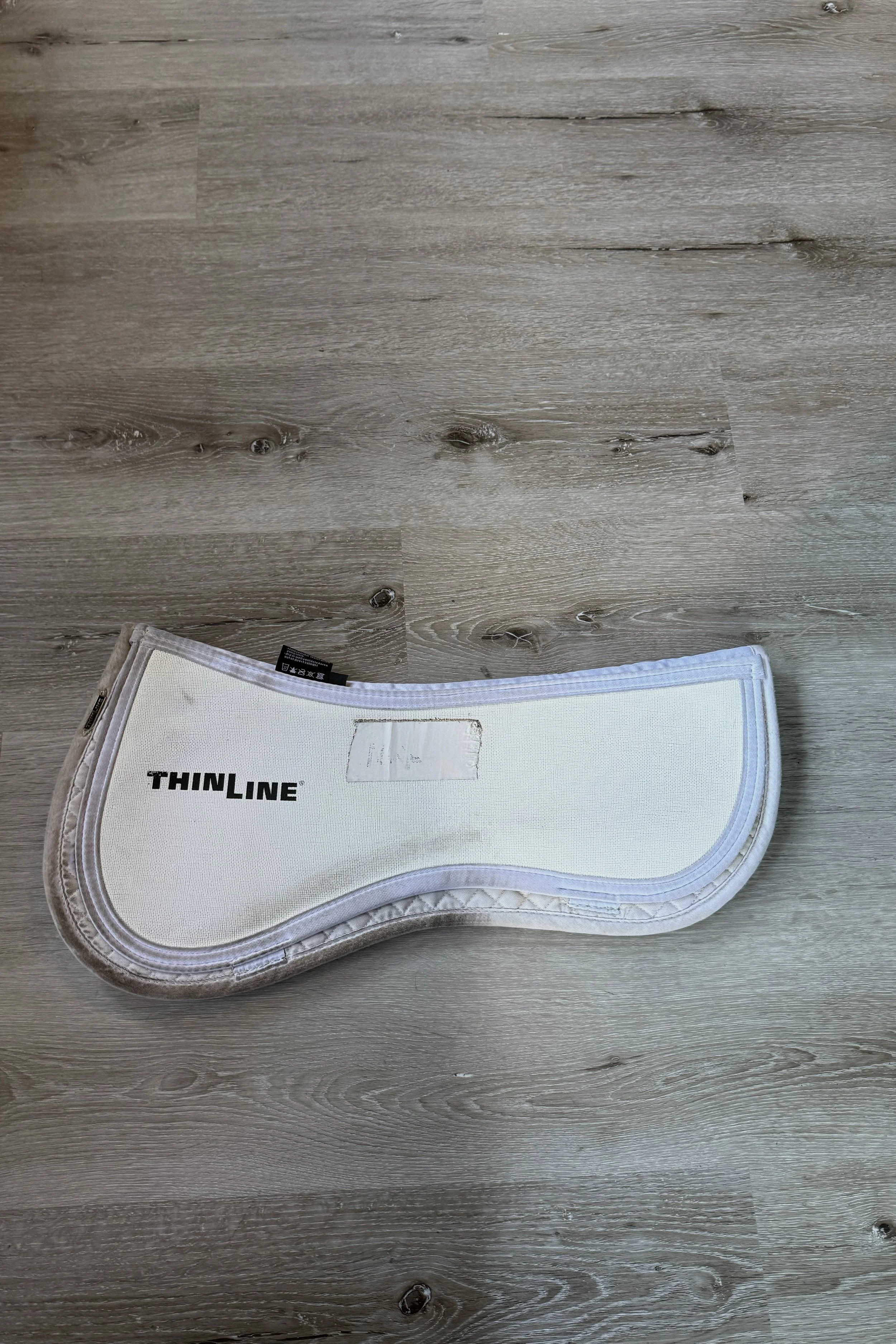 Thinline Shimmable Trifecta Cotton Half Pad in White - Medium