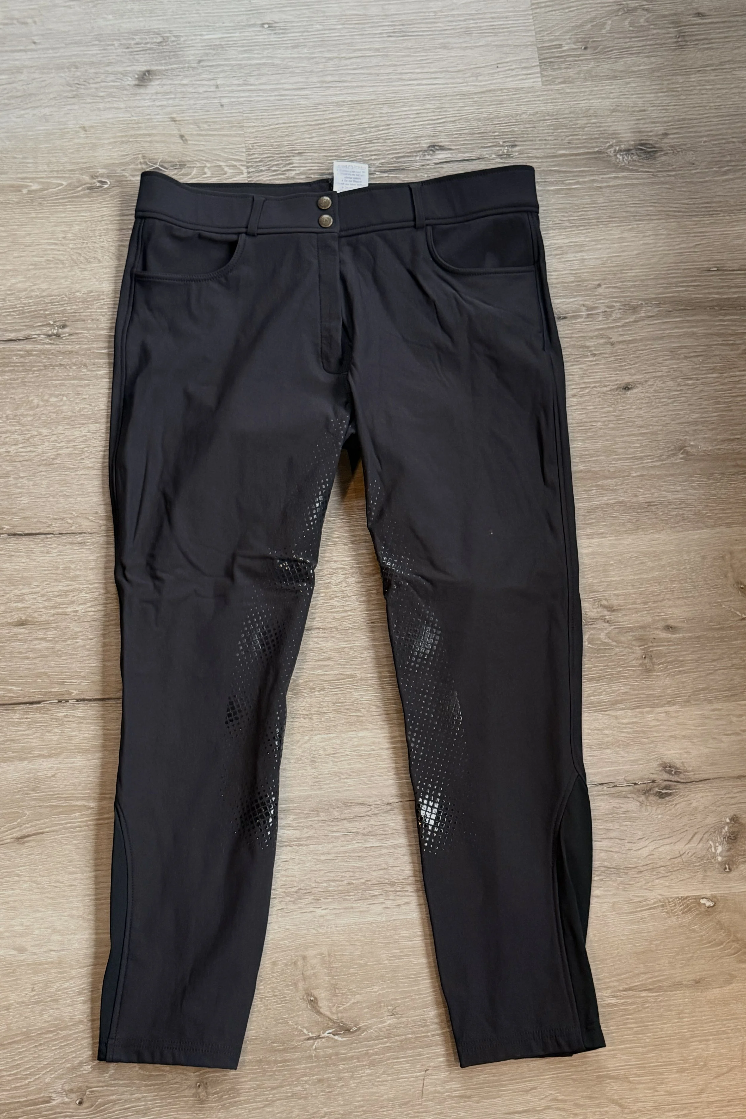 Horze Grand Prix Full Grip Breech In Black - 34