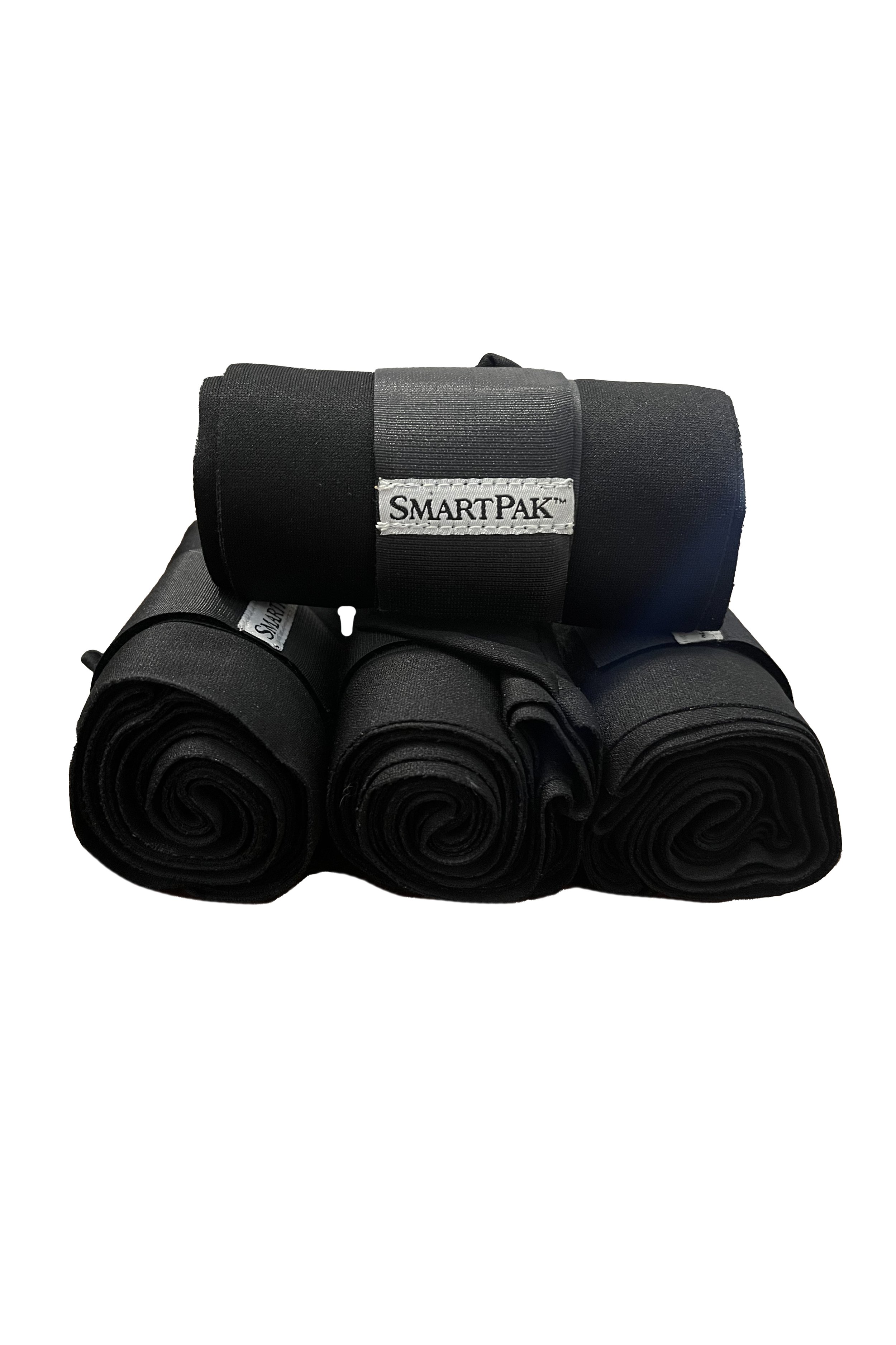 Smartpak Pack Of 4 Standing Bandages In Black