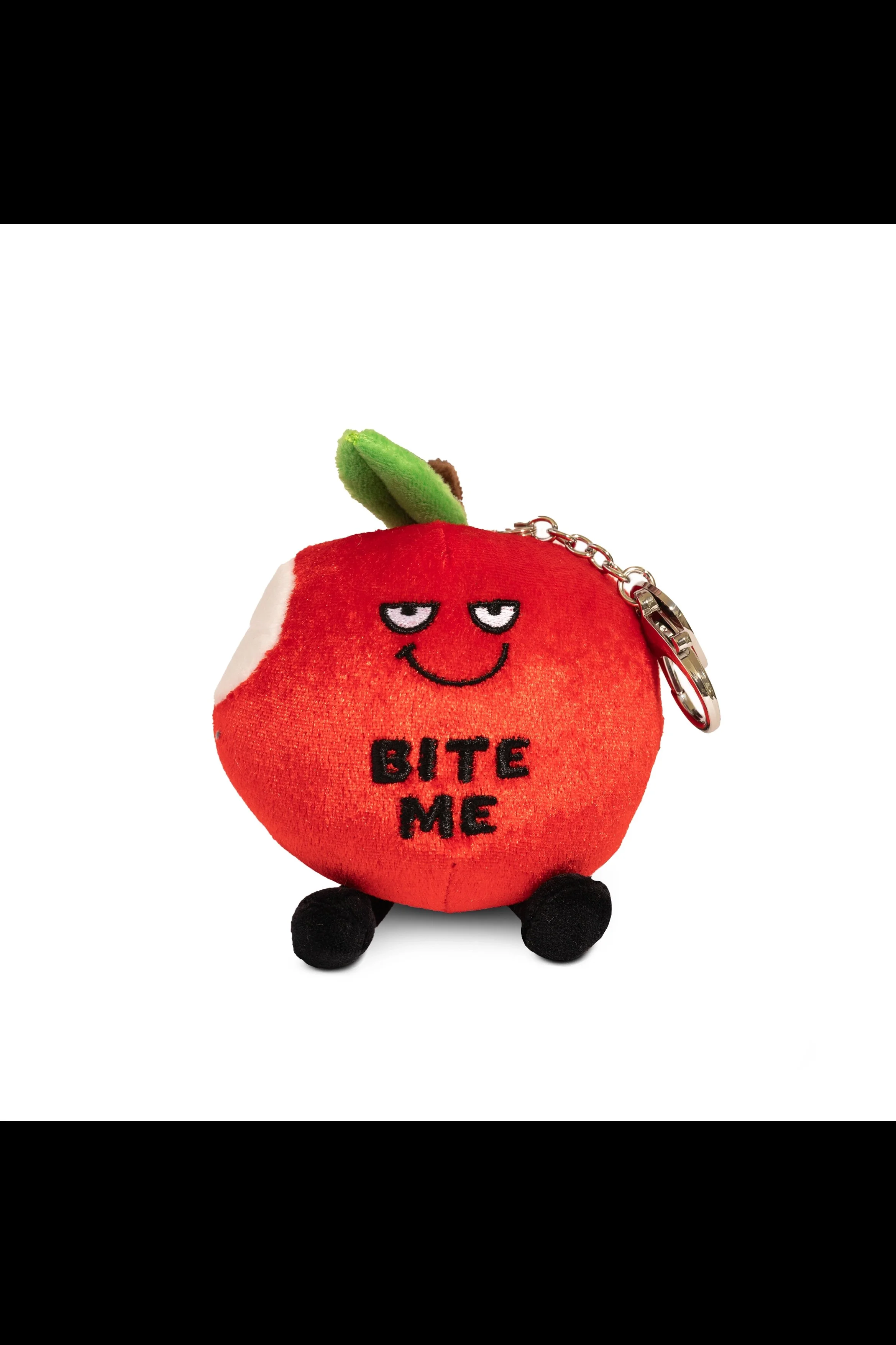 Punchkins "Bite Me" Apple Plush Bag Charm