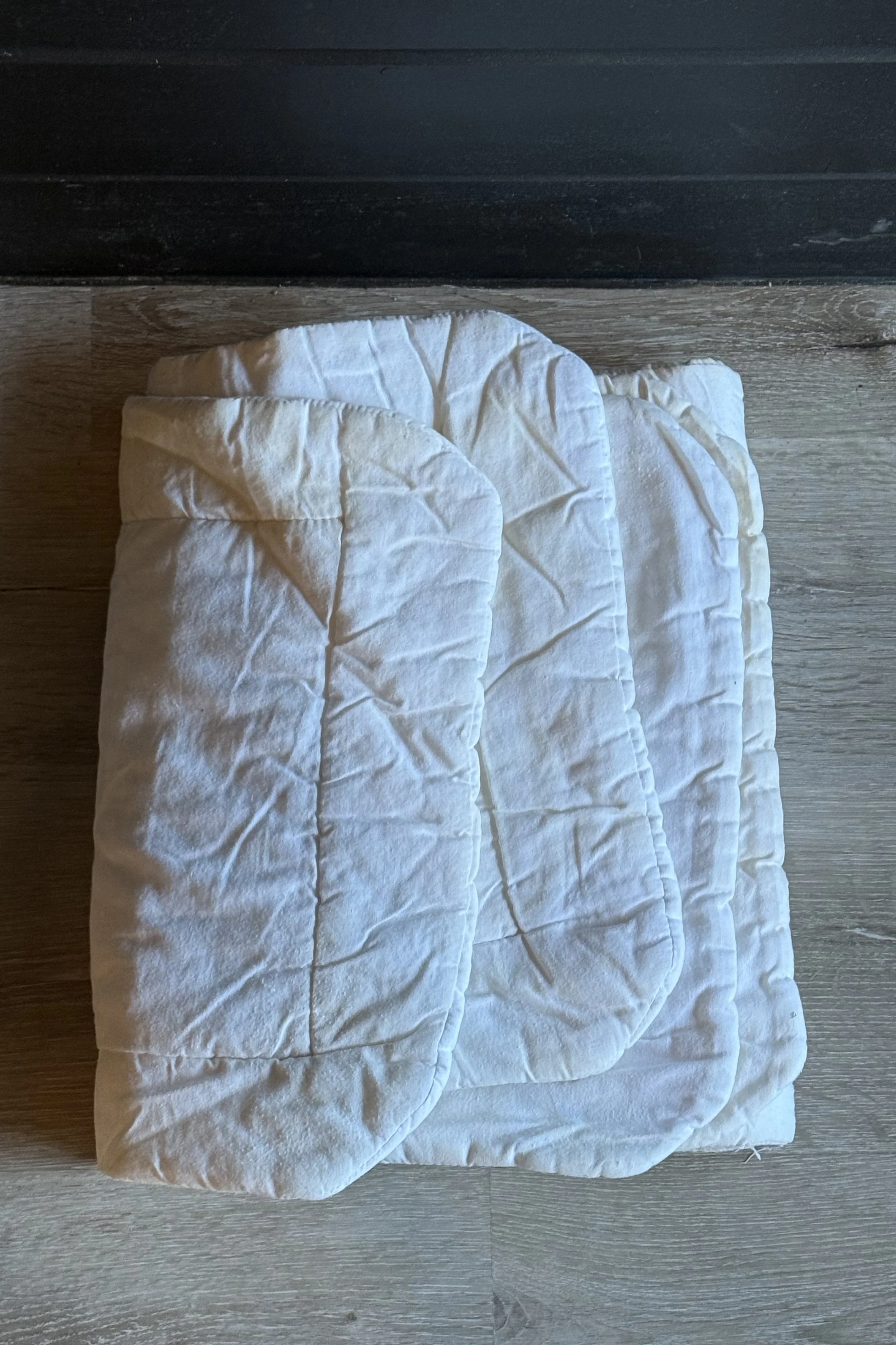 Set Of 2 Pillow Wraps In White - 14"