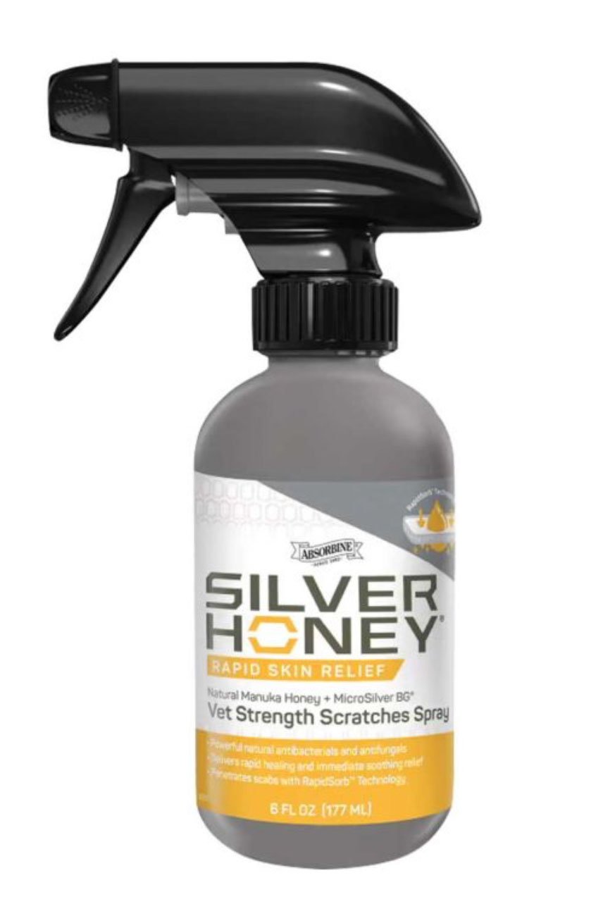 Absorbine Silver Honey Vet Strength Horse Wound Care Spray - 6-oz - 2nd Round Equestrian