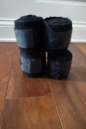 Elastic Brace Bandages - Set Of 4 in Black