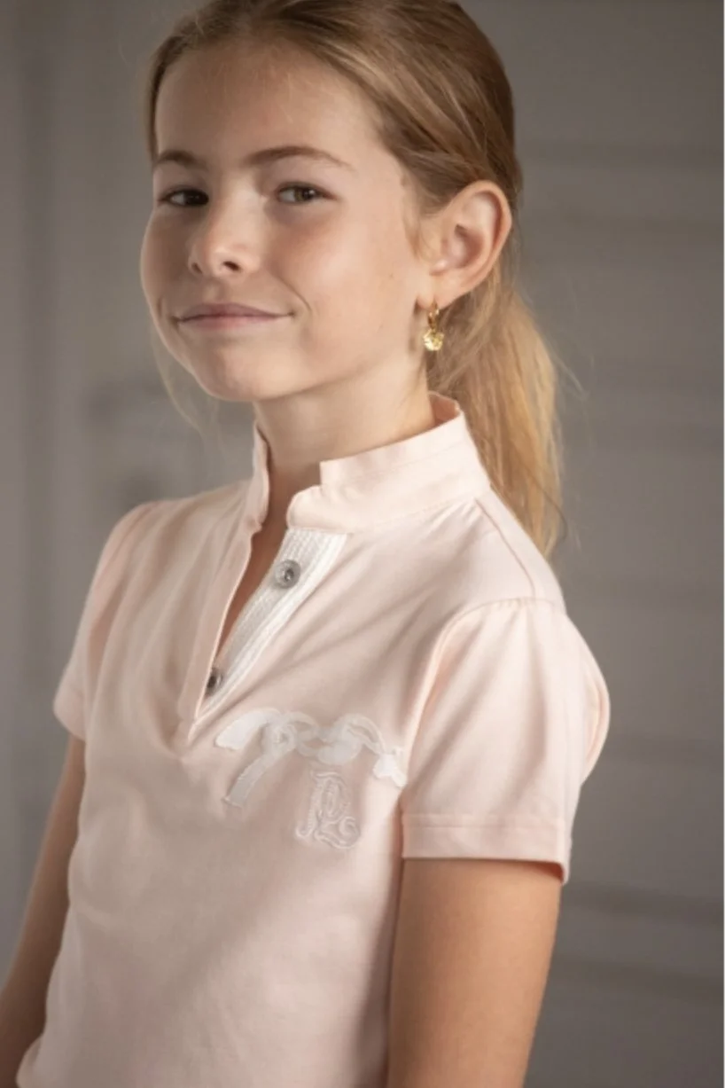 Eden by Pénélope Victorine Polo Shirt In Nude - Children