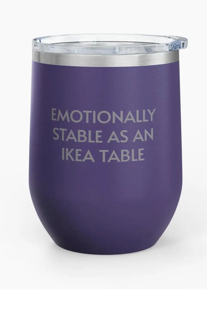 un.sus.tain.a.ble Apparel Copper Vacuum Insulated Cup 12oz - Emotionally Stable