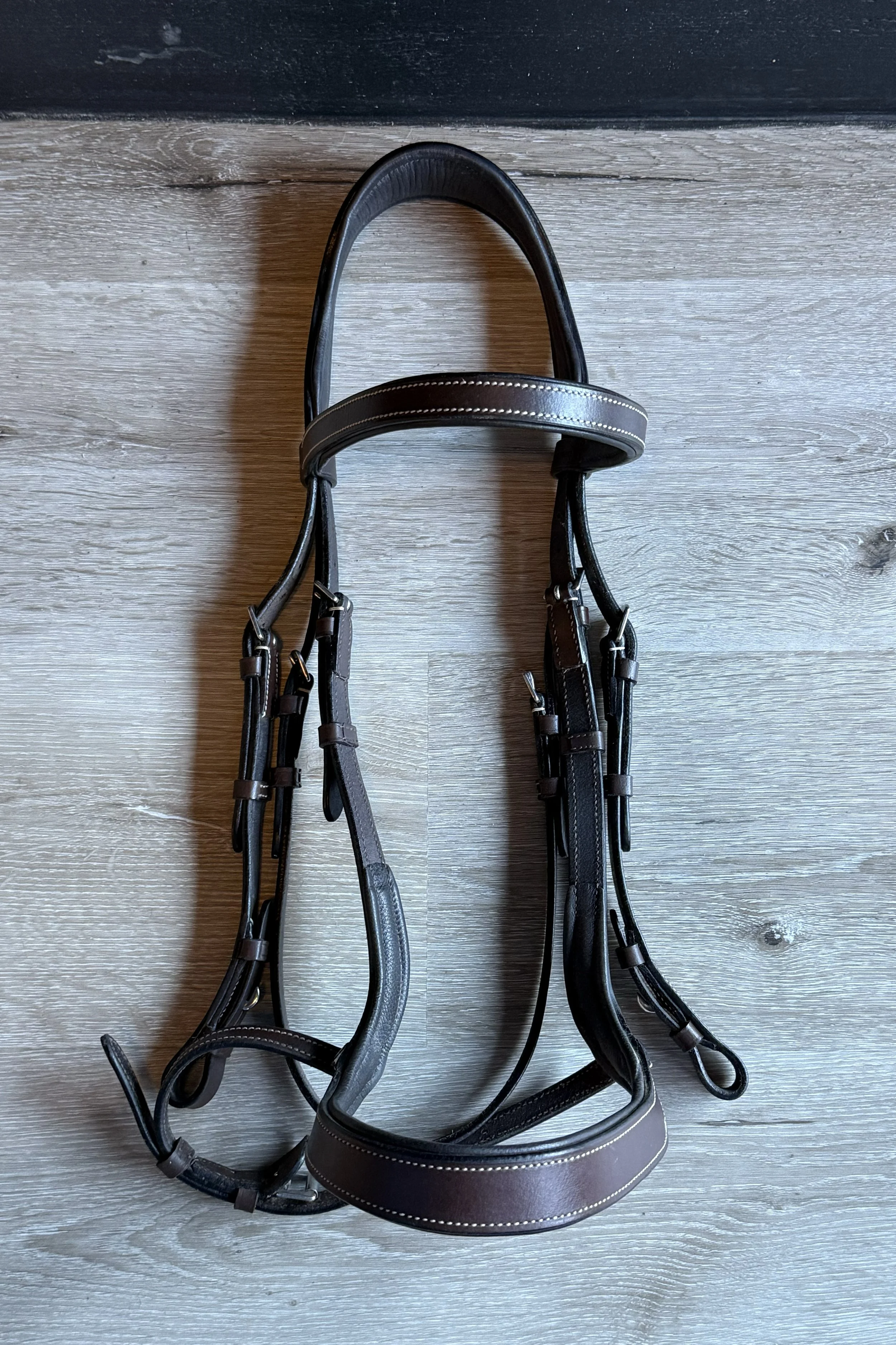 Smartpak Harwich Ergonomic Bridle In Brown - Full