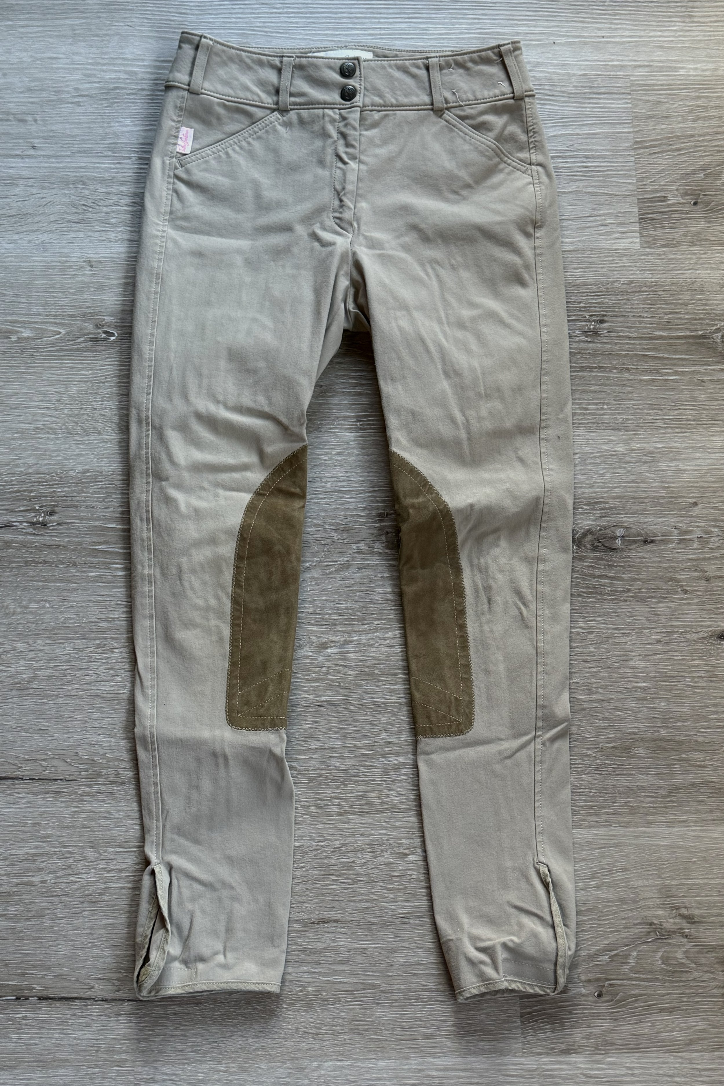 Tailored Sportsman #1963 Trophy Hunter Knee Patch Breech In Tan - 26 Regular