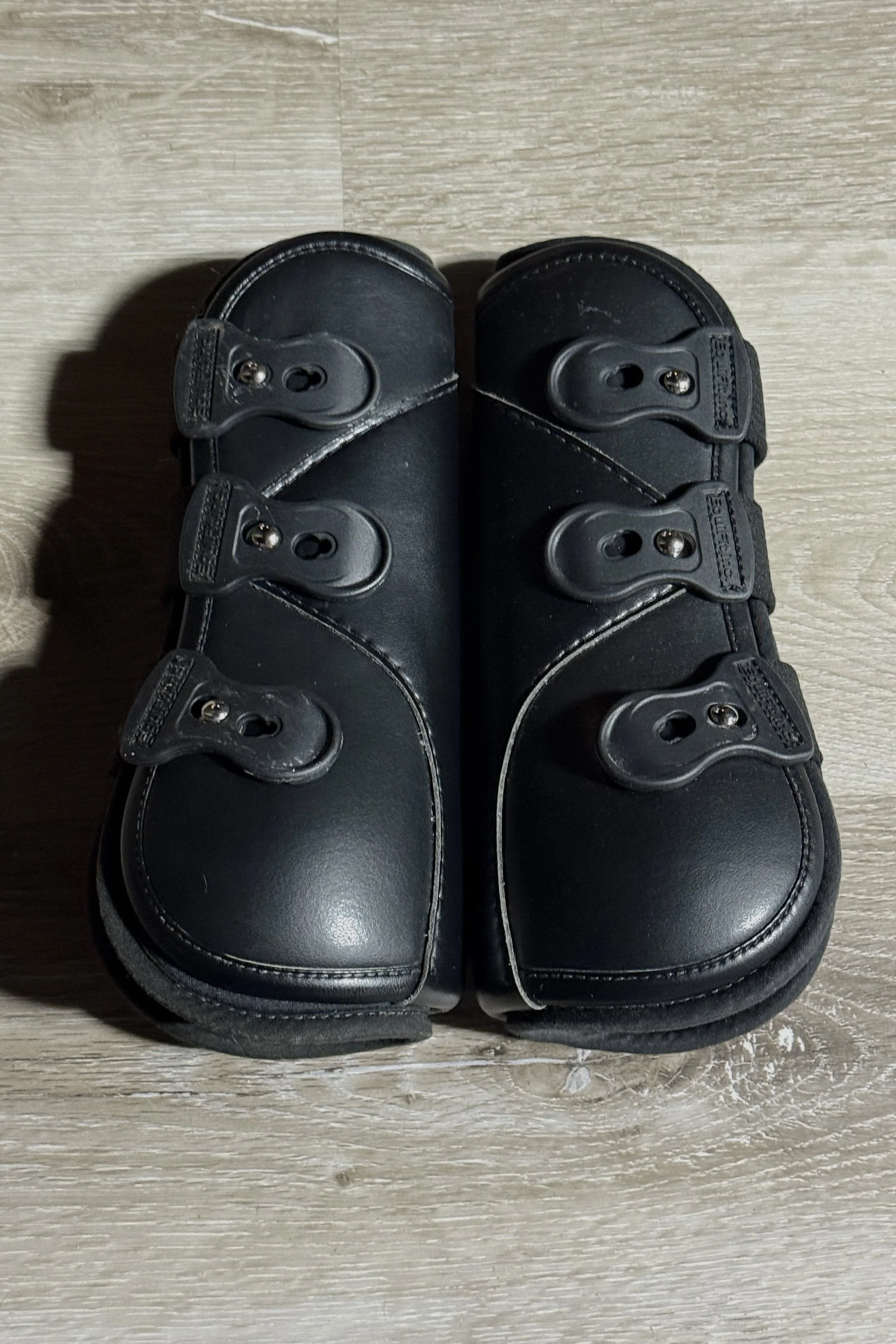 Equifit Eq-Teq Front Boots In Black - Large