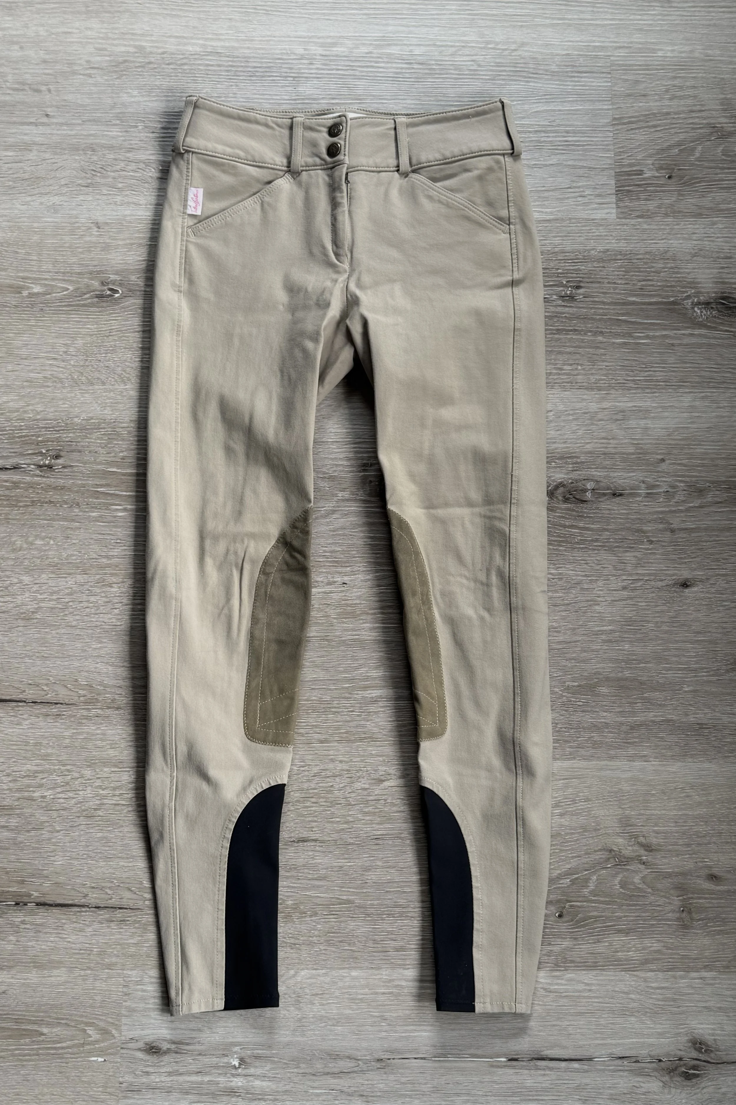 Tailored Sportsman #3920 Trophy Hunter Knee Patch Breech In Tan - Kids 14 Long