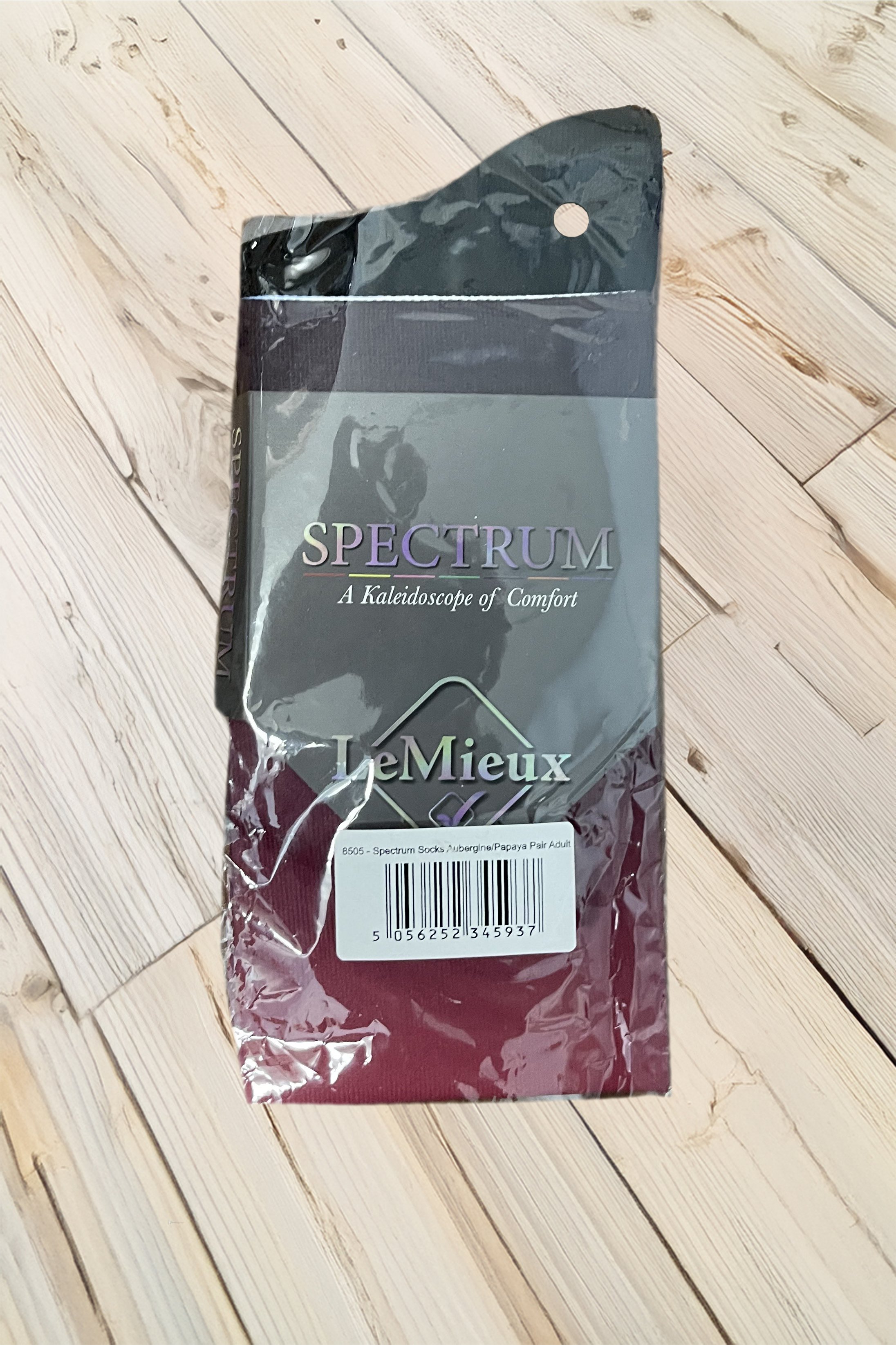 LeMieux Spectrum Socks In Aubergine & Papaya - Adult