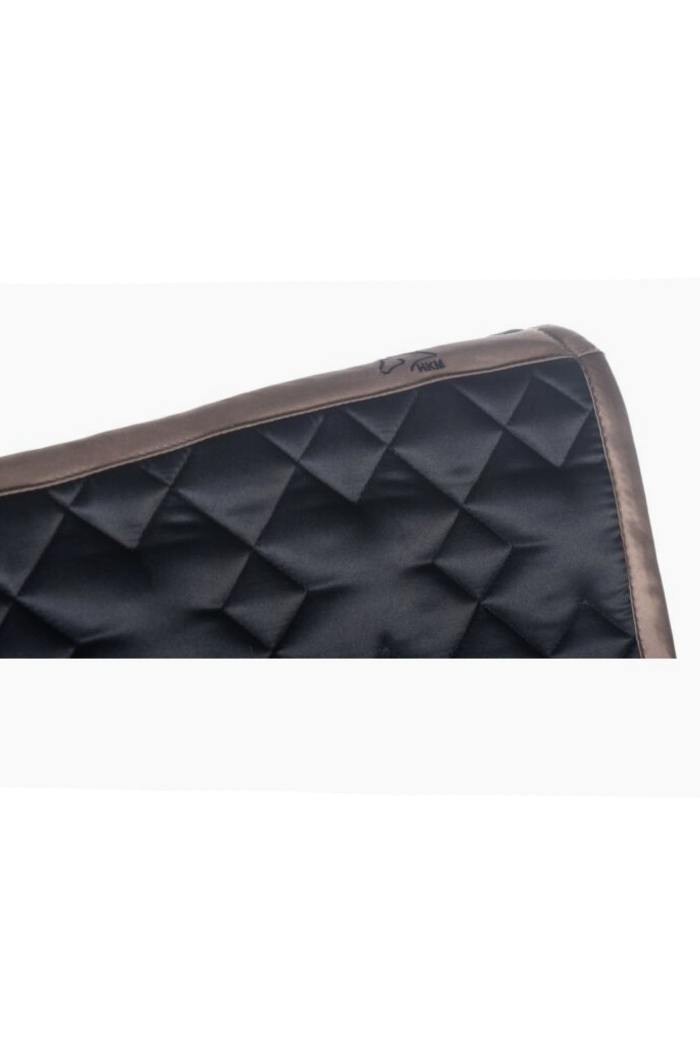 HKM Golden Bit Dressage Saddle Pad In Deep Blue - 2nd Round Equestrian