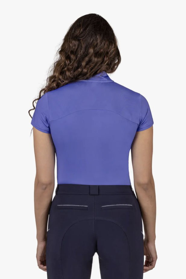 QHP Nyomi Sport Shirt In Purple Sunset - 2nd Round Equestrian