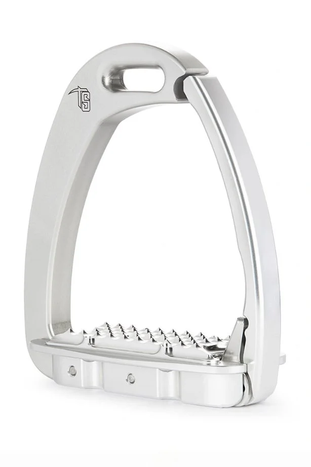 Tech Stirrups Venice EVO In Silver - SLOPED