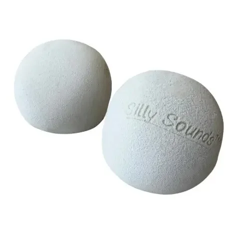 Silly Sounds Sponge Ear Plugs In Grey  - 2 Pack