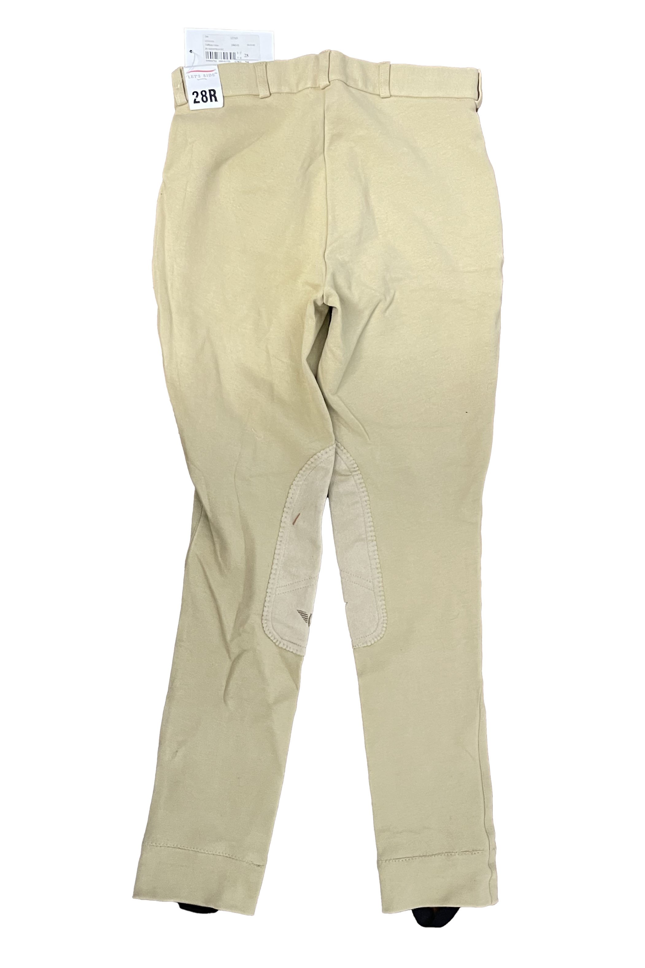 Tuff Rider Cotton Jods In Tan - Ladies 28 - 2nd Round Equestrian