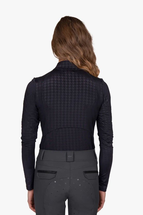 QHP Fayen Baselayer Sport Shirt In Black - 2nd Round Equestrian