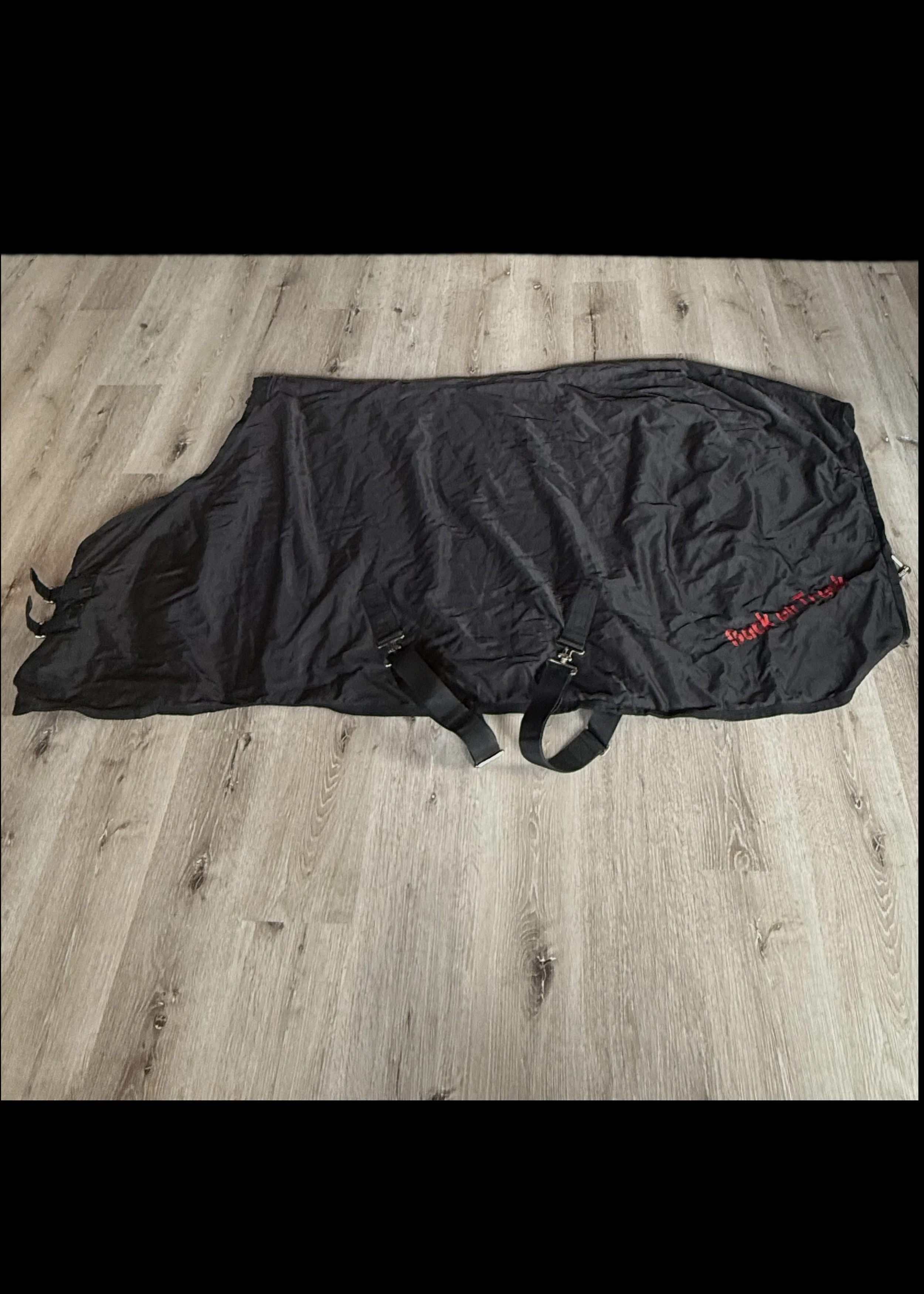 Back On Track Stable Sheet In Black - 72"